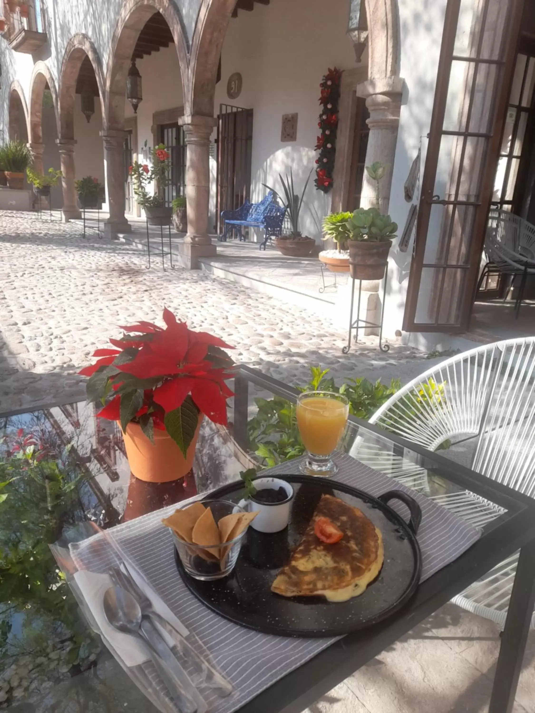 Breakfast in Casa Goyri San Miguel de Allende