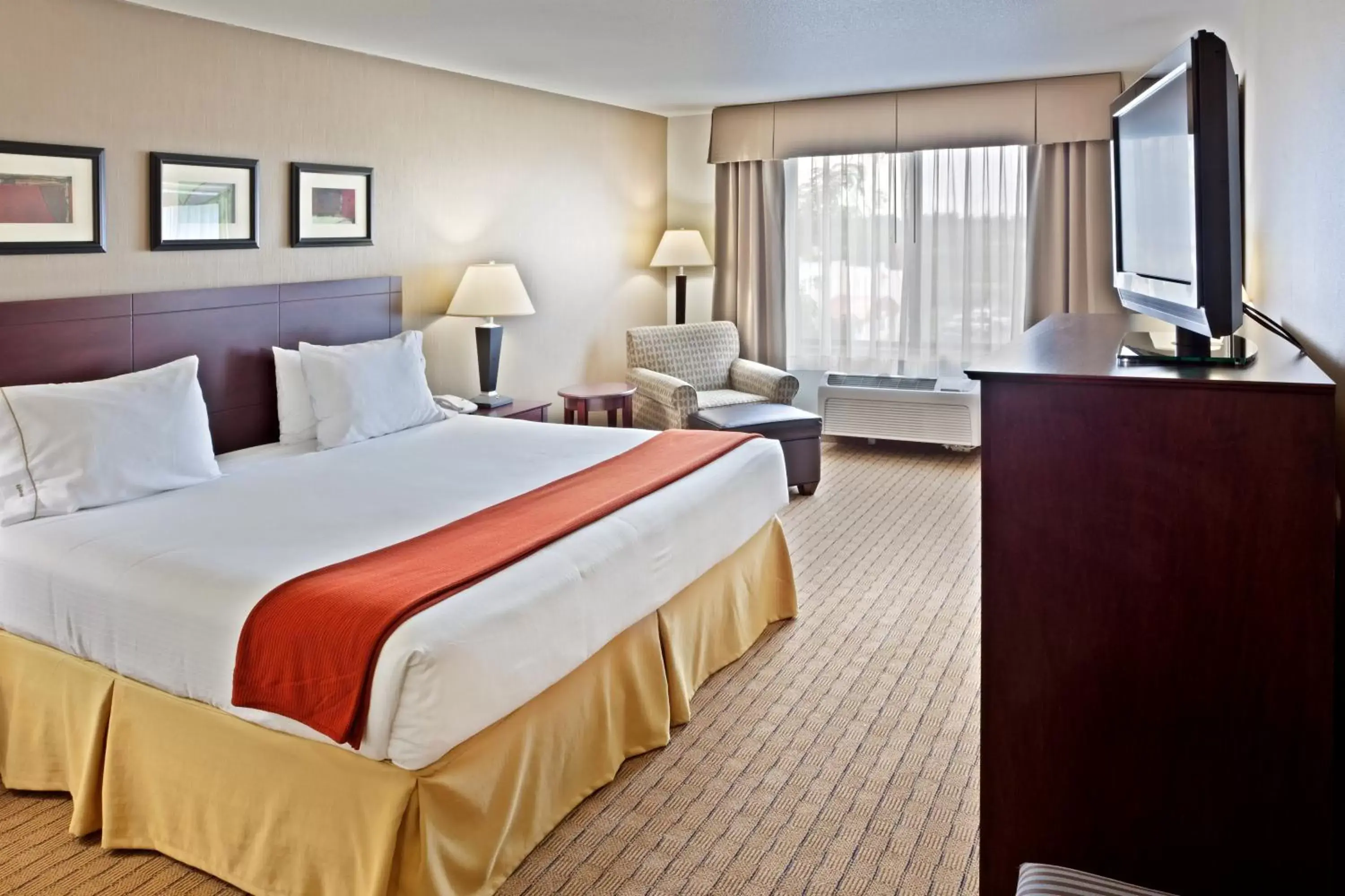 Photo of the whole room, Bed in Holiday Inn Express Hotel & Suites Vancouver Mall-Portland Area, an IHG Hotel