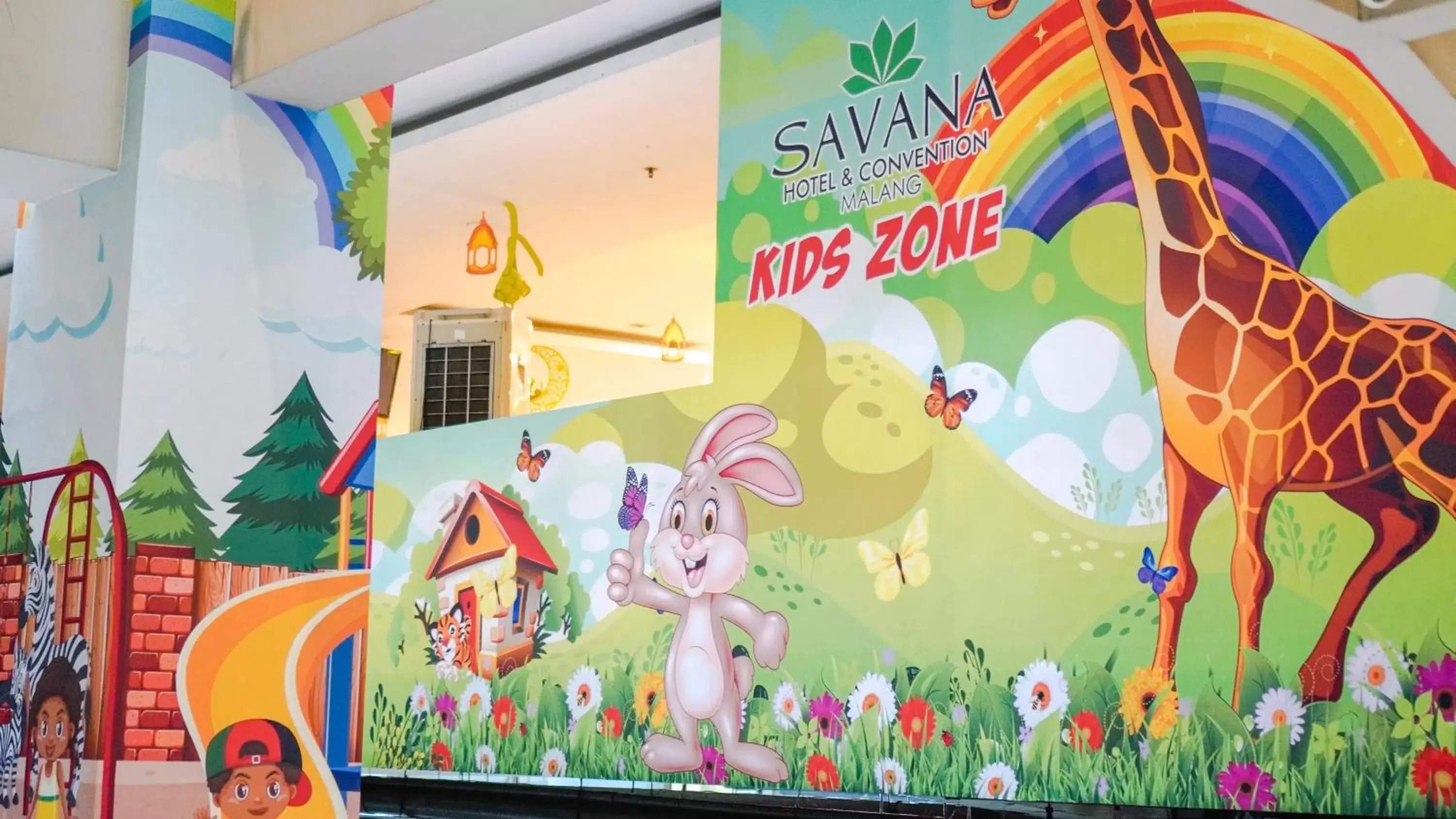 Children play ground in Savana Hotel & Convention Malang