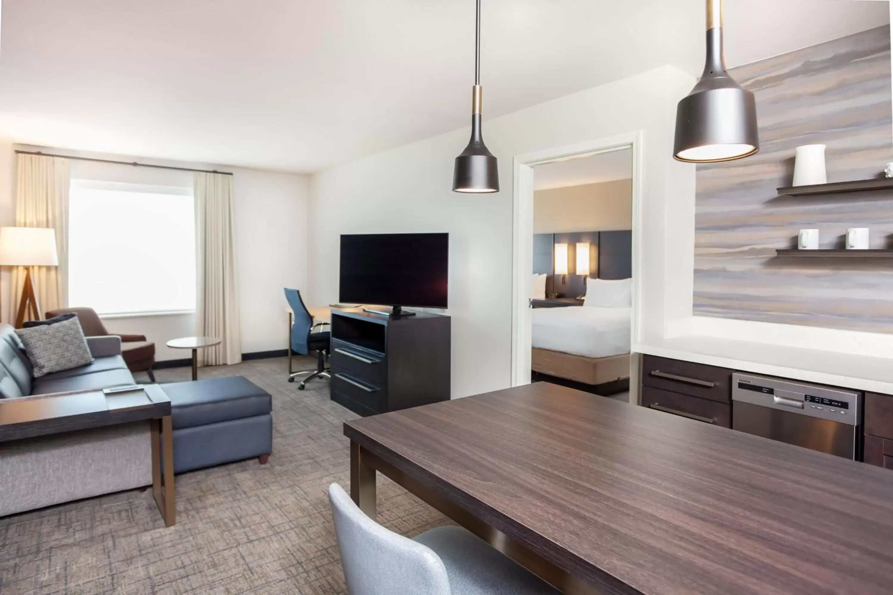 Living room, Dining Area in Residence Inn Livermore