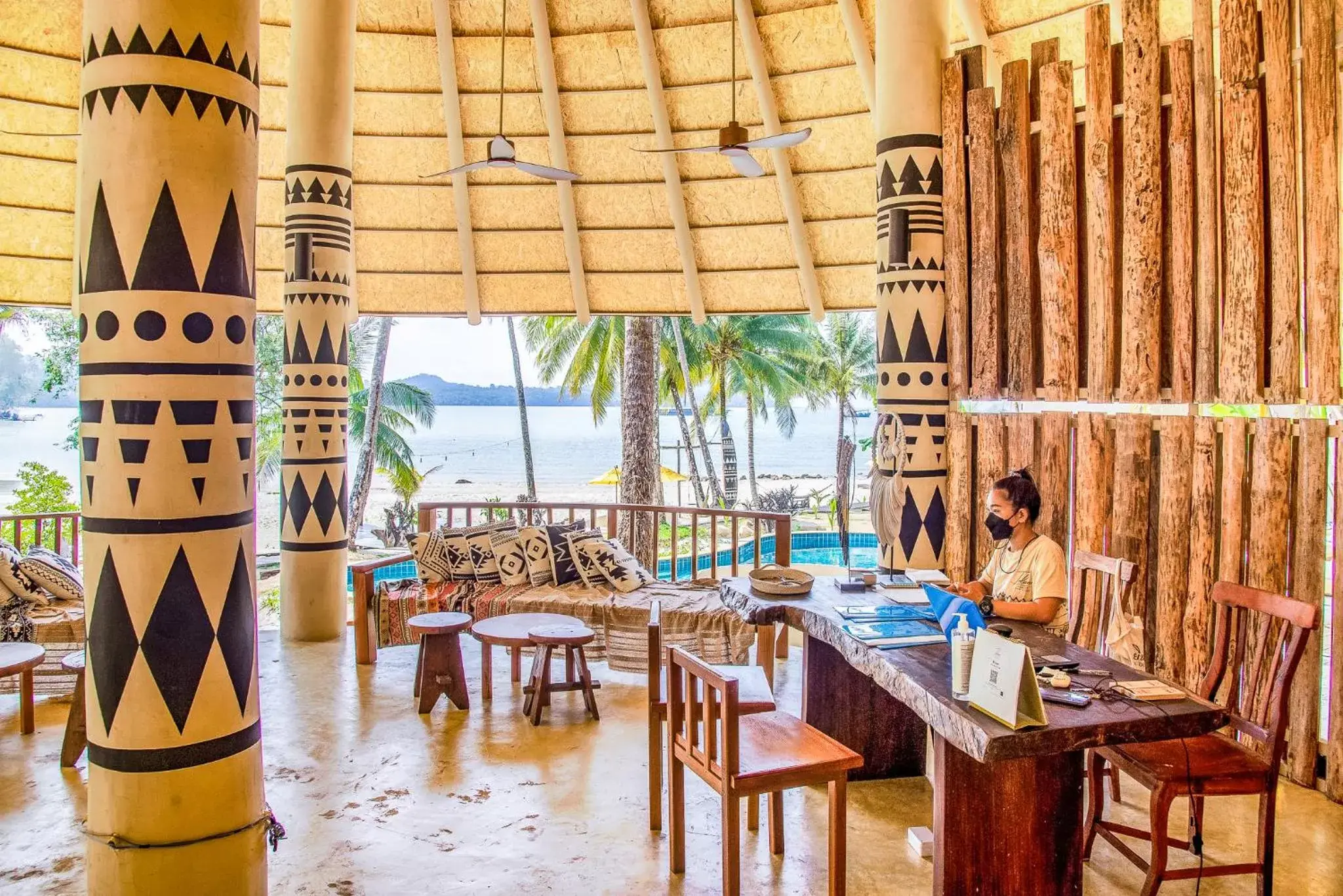 Lobby or reception, Restaurant/Places to Eat in Tolani Resort Koh Kood Lobby or reception, Restaurant/Places to Eat in Tolani Resort Koh Kood