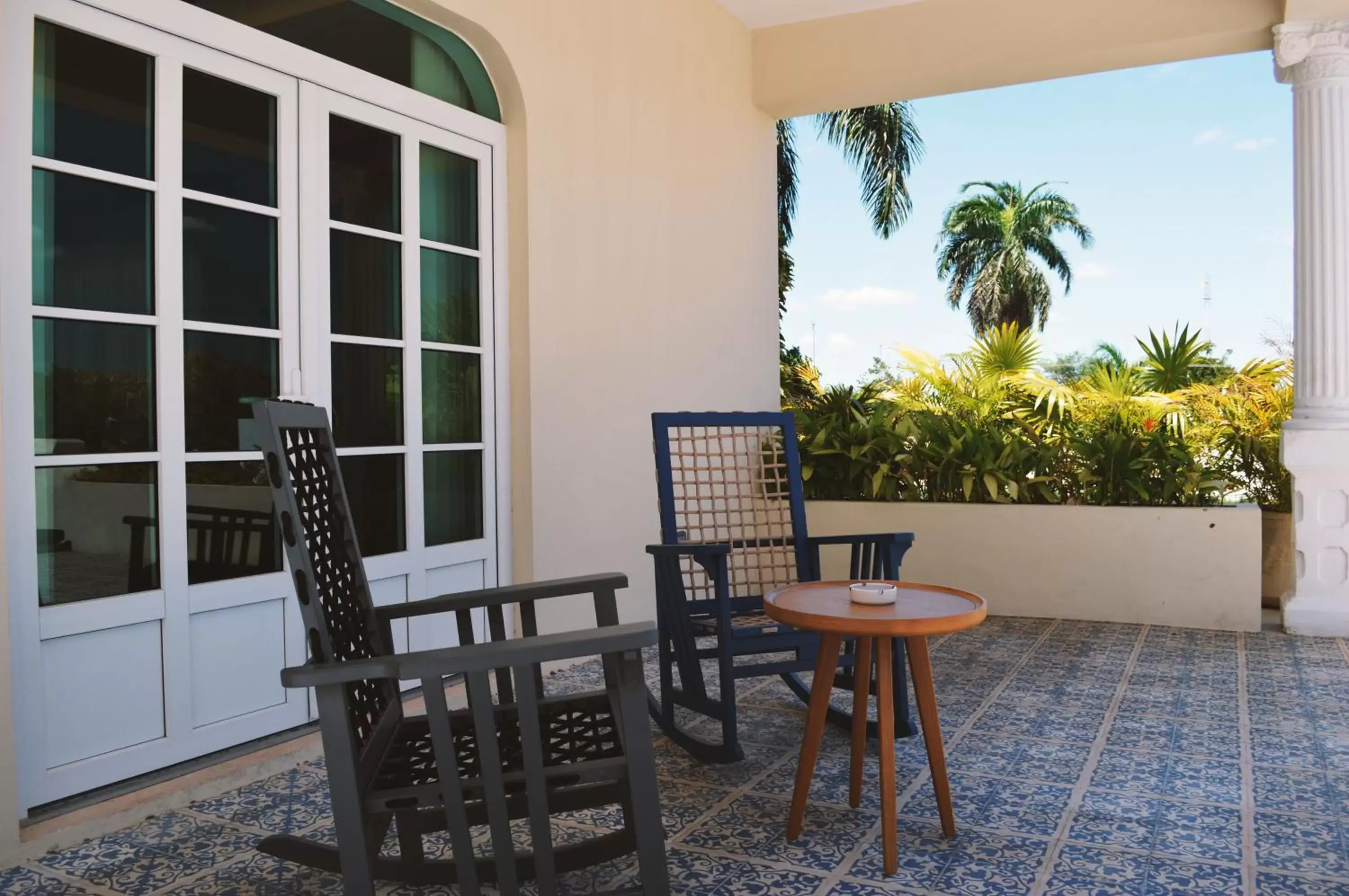 Balcony/Terrace in Delfina Boutique Hotel