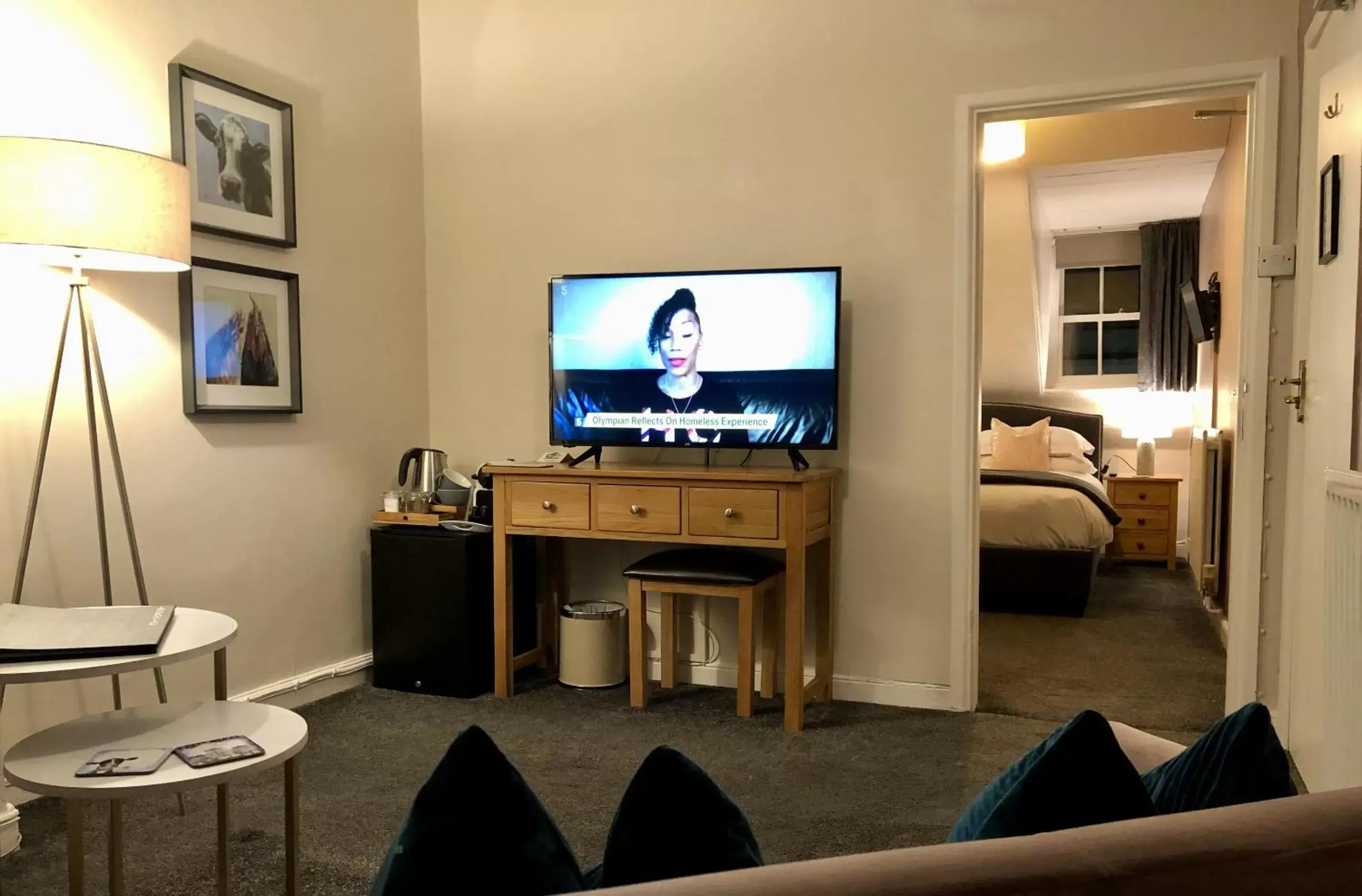 Bedroom, TV/Entertainment Center in Westwood House