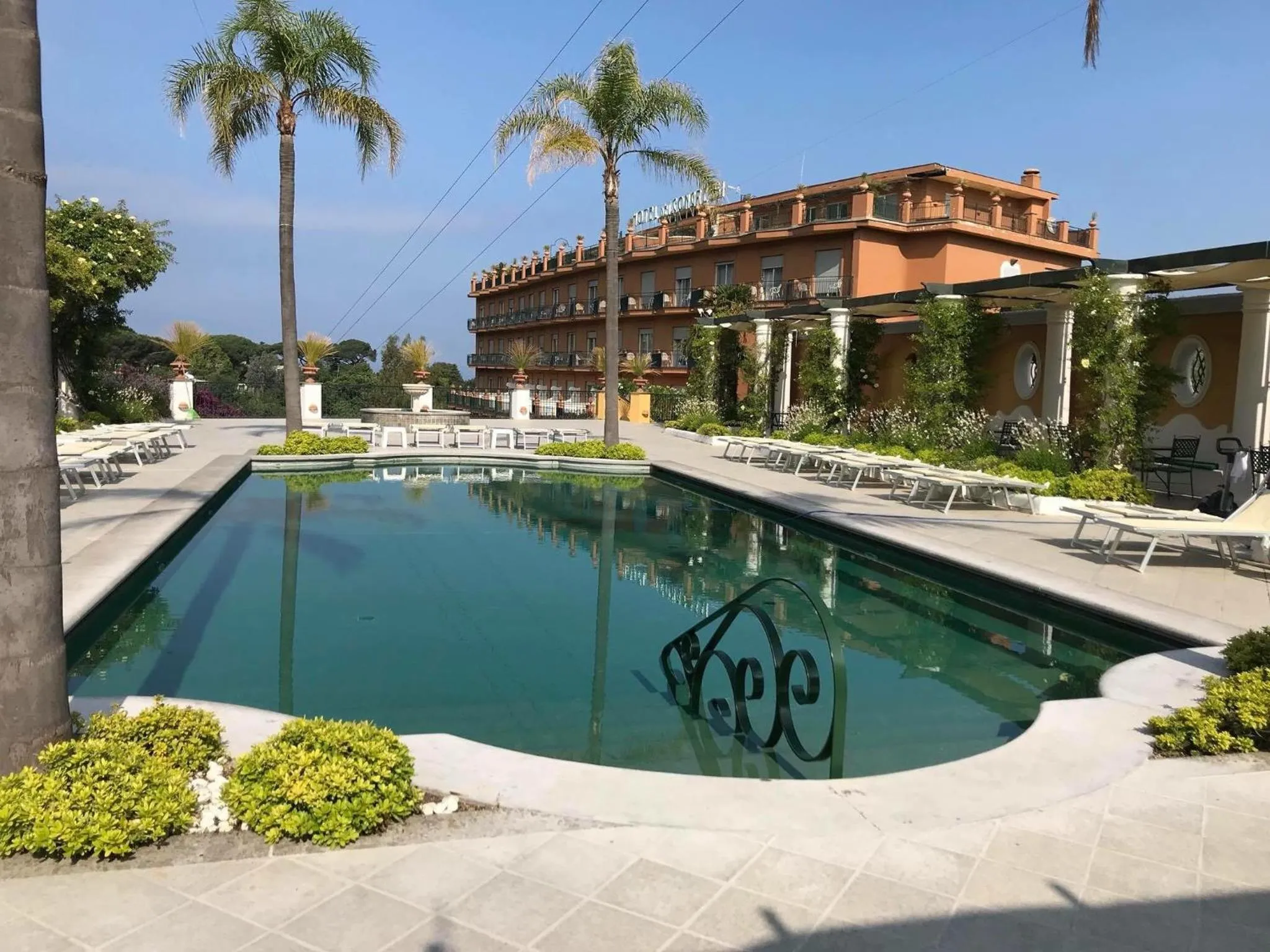 Swimming pool in Hotel dei Congressi