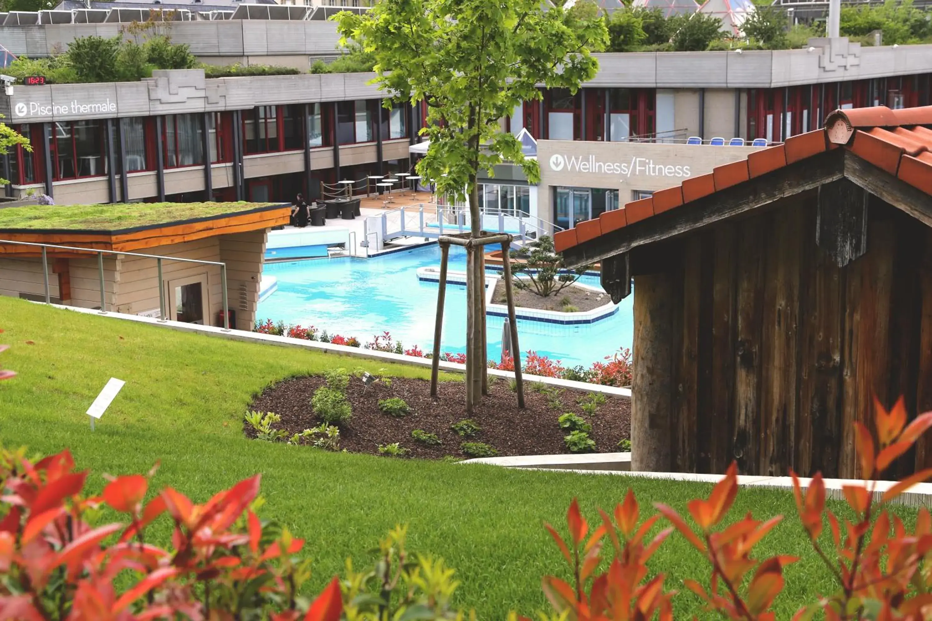 Swimming pool, Pool View in Mondorf Parc Hotel & Spa