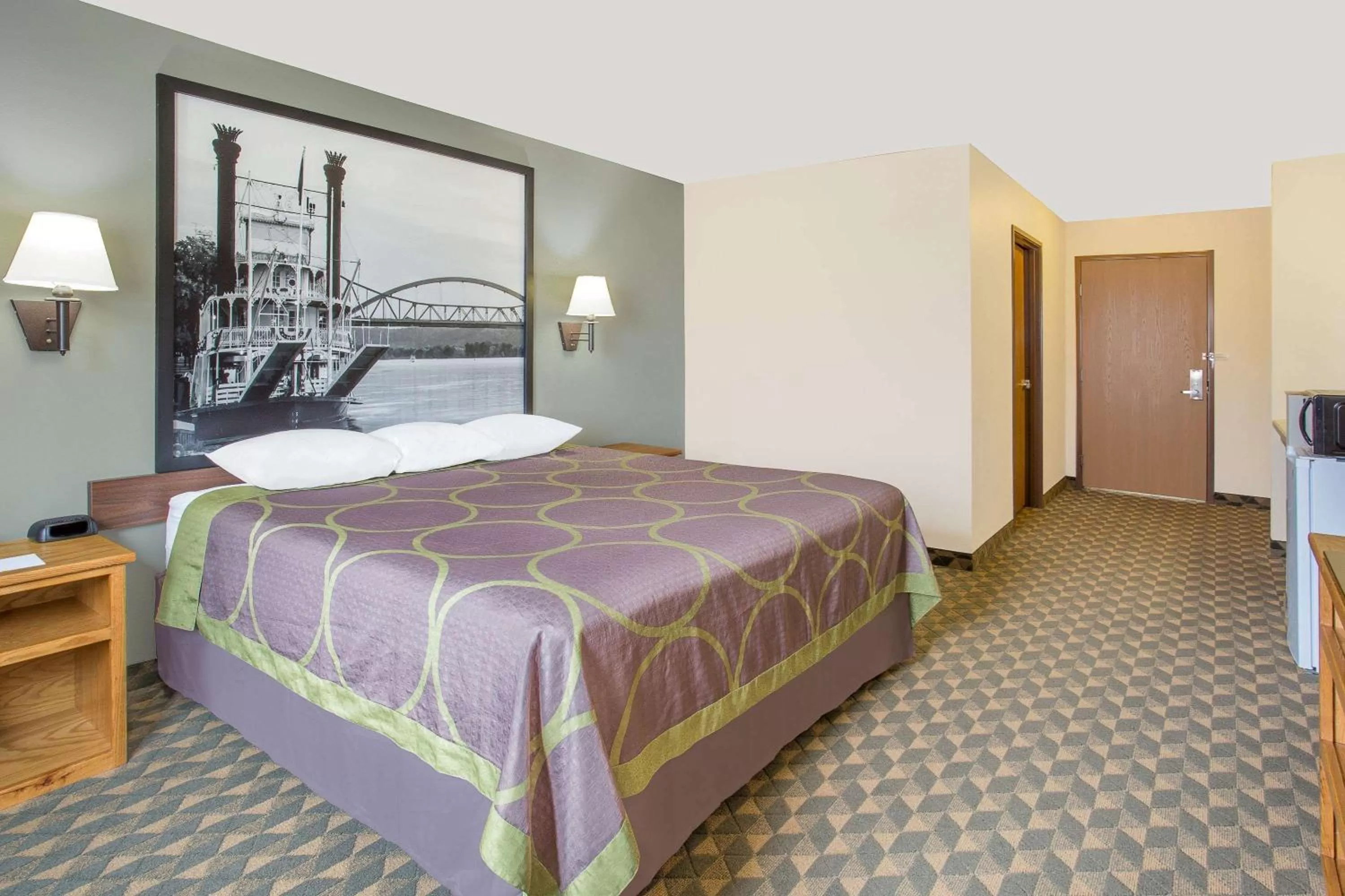 On site, Bed in Darlington Inn