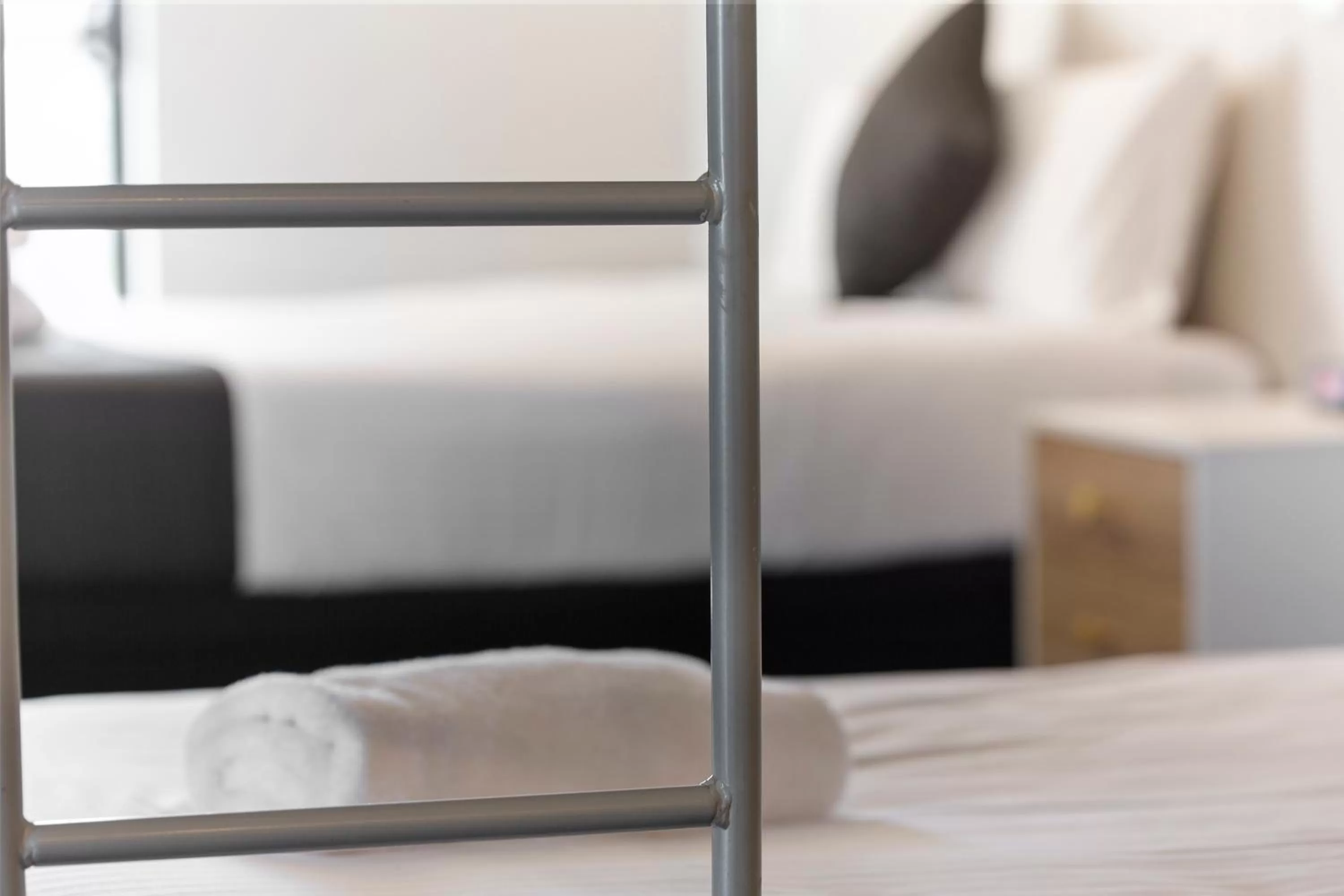 Bed in The Wine Vine Hotel