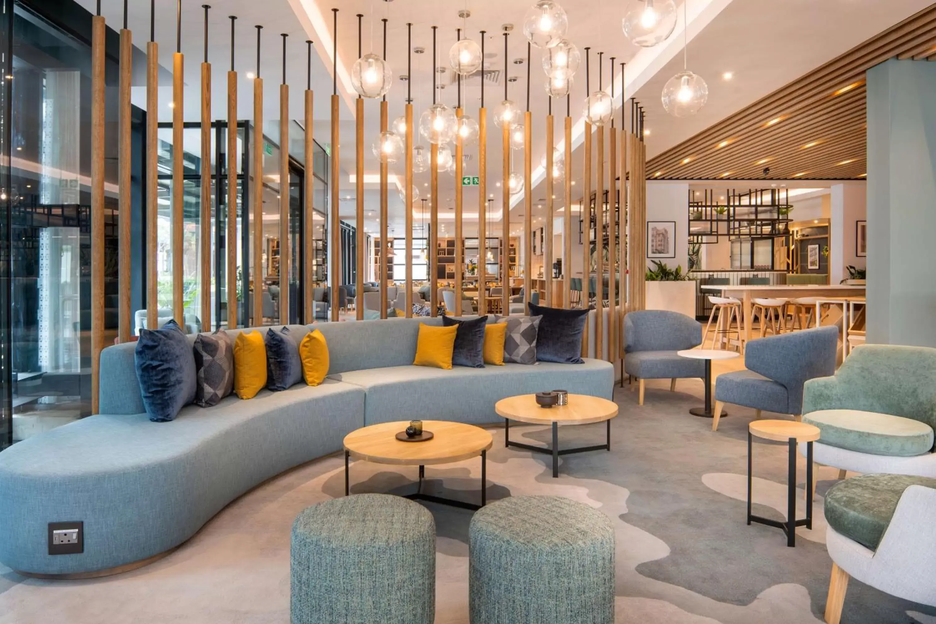 Lobby or reception, Lounge/Bar in Hilton Garden Inn Umhlanga Arch