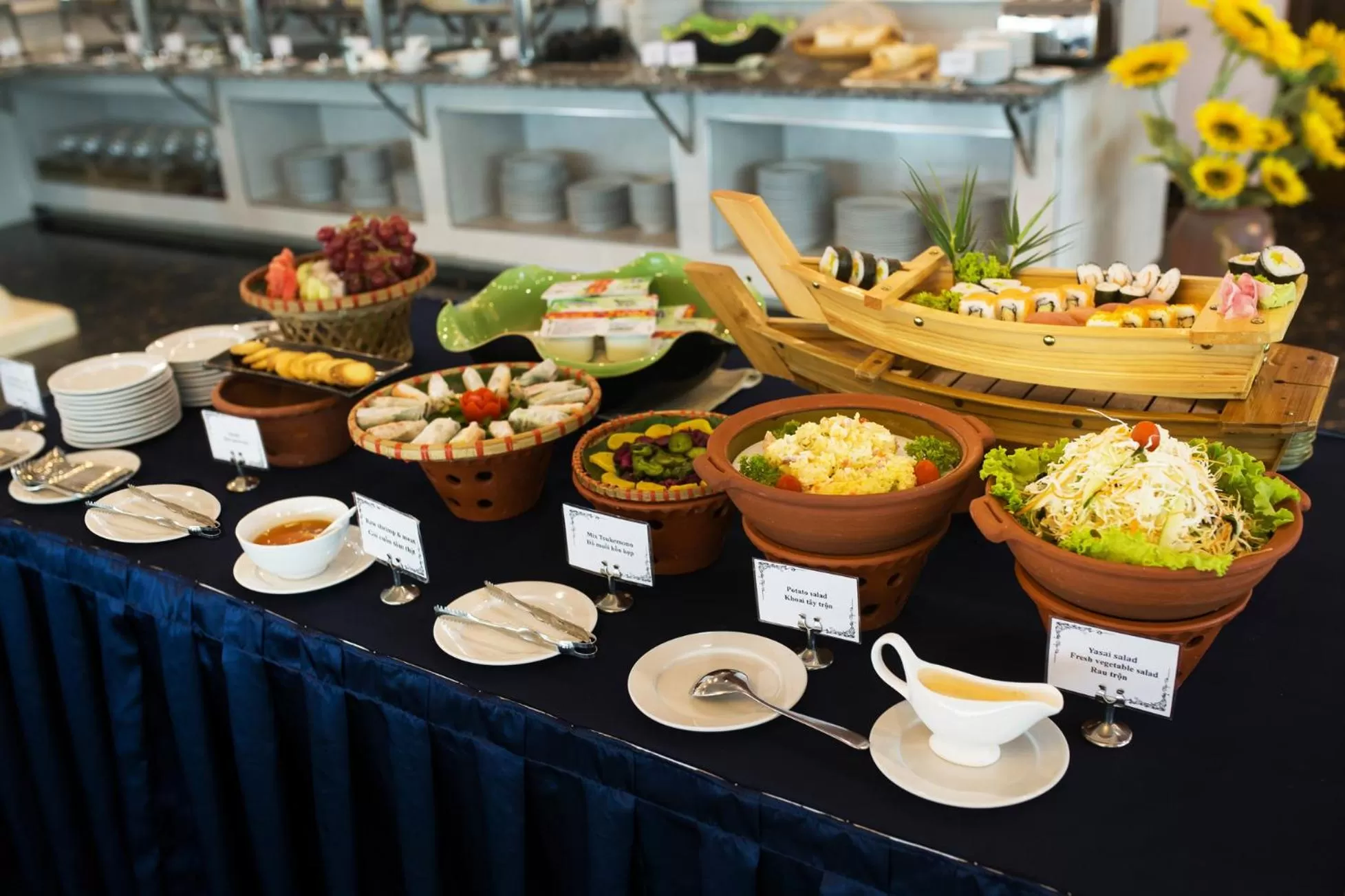 Food and drinks in Nghi Son Hotel