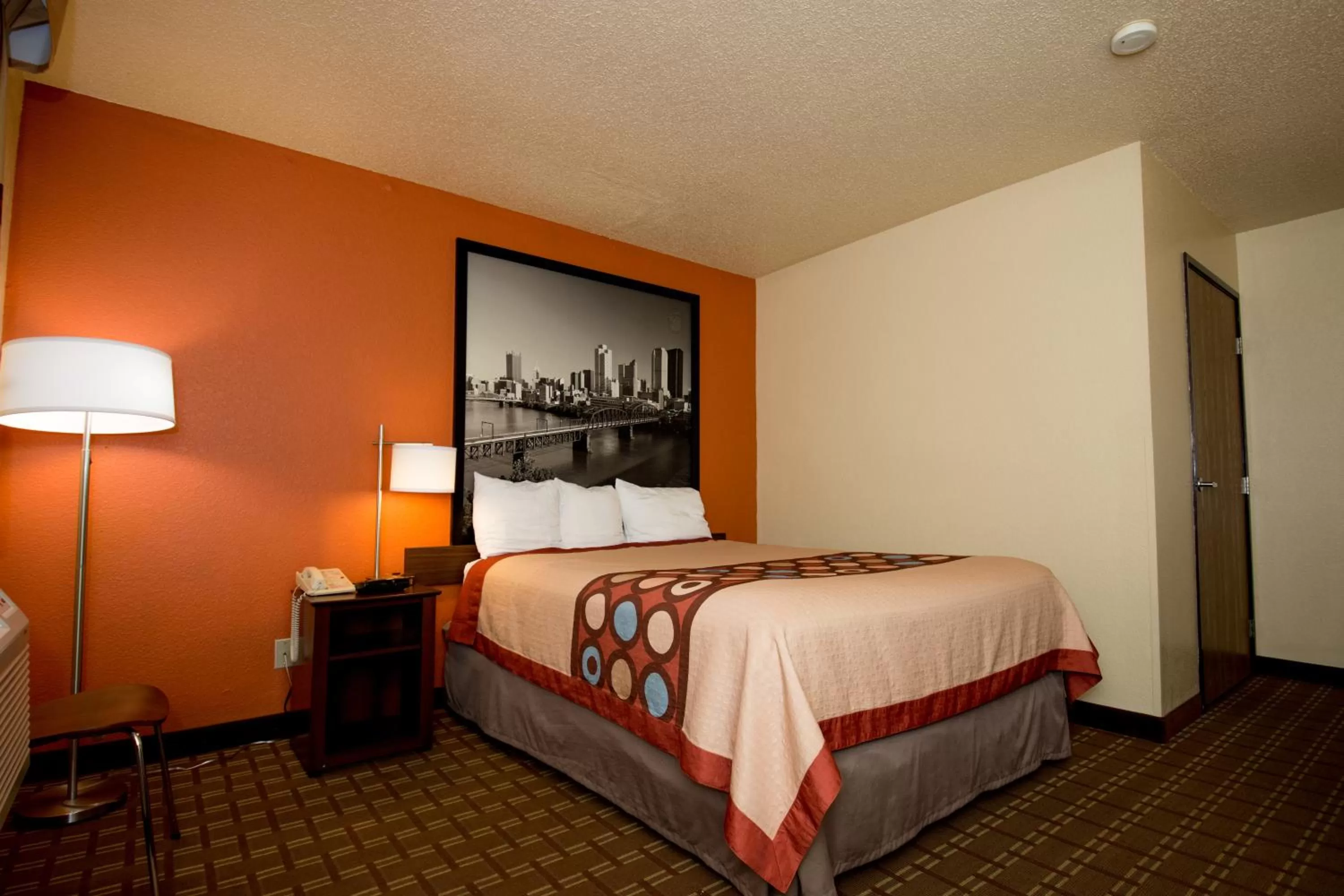 Bed in Super 8 by Wyndham Altoona