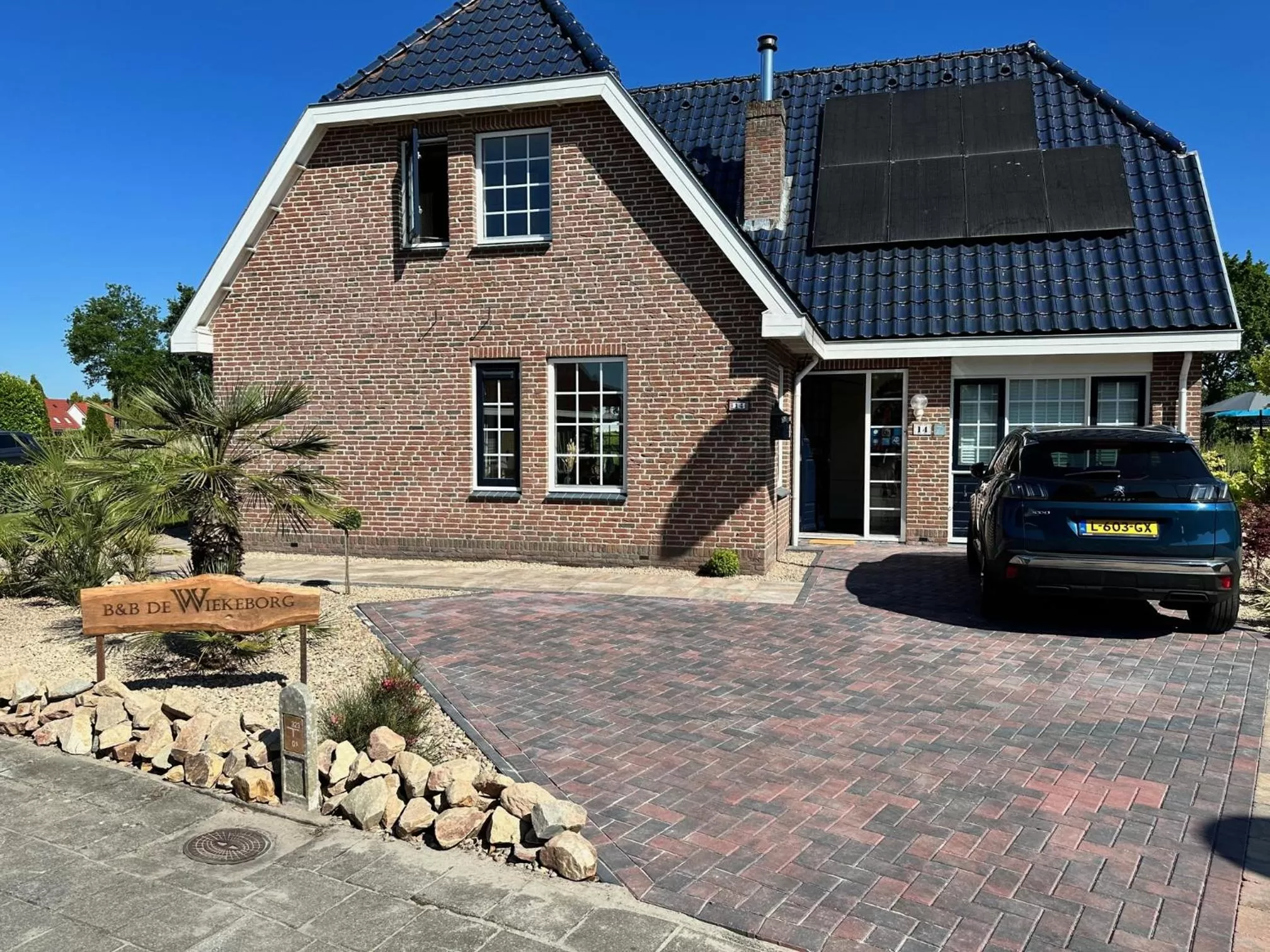 Property building in B&B de Wiekeborg