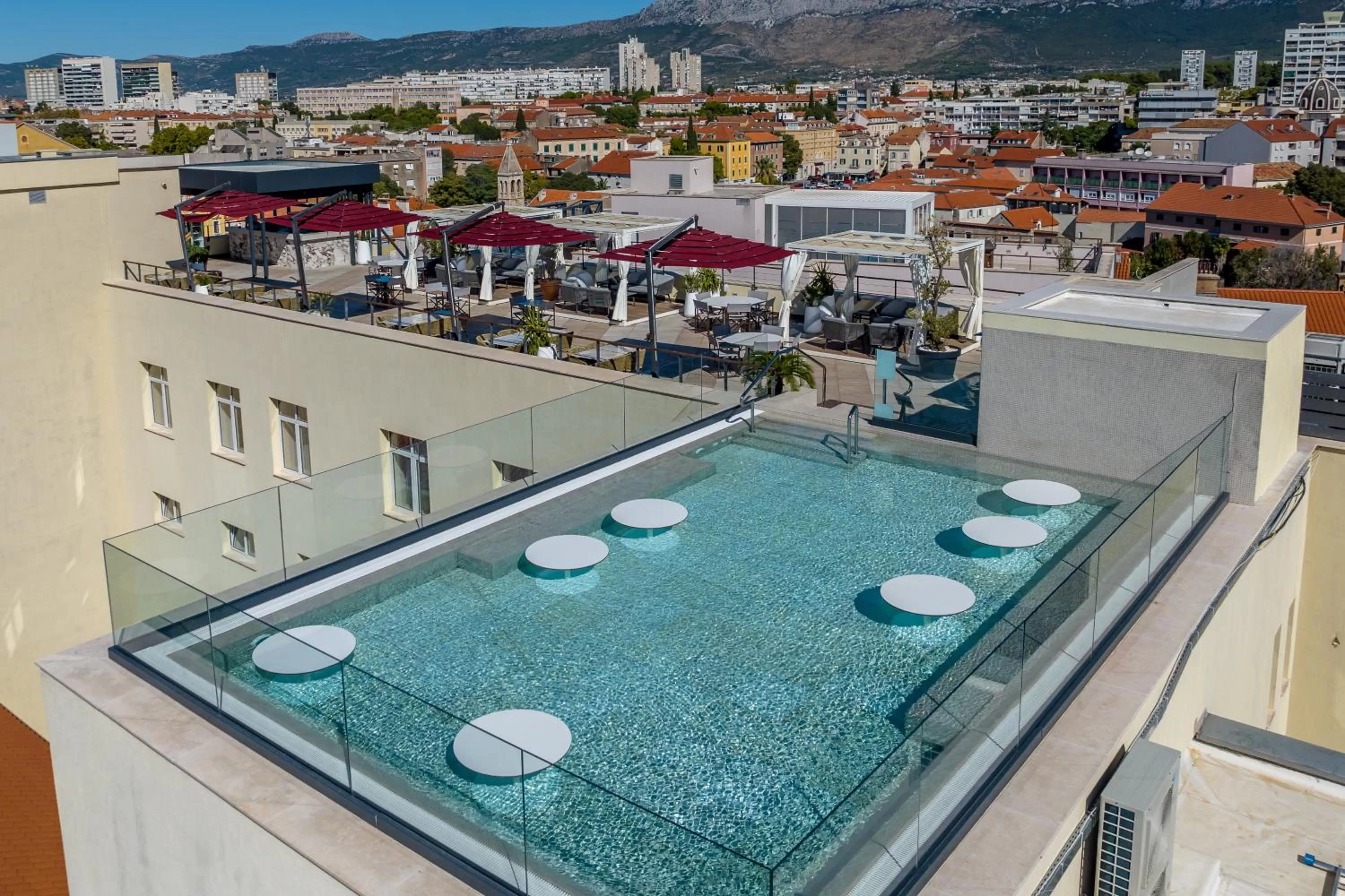 Bird's eye view in Cornaro Hotel