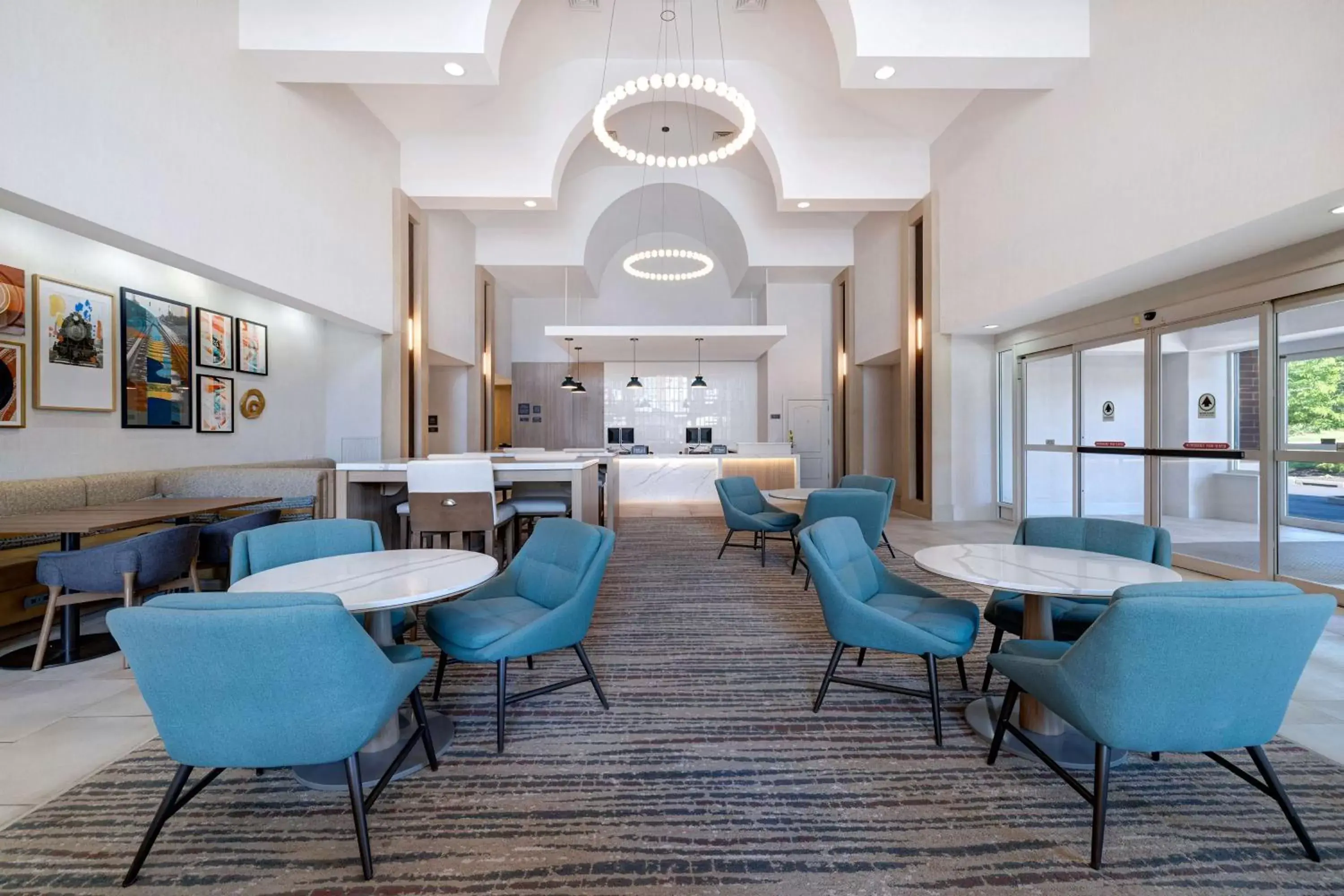 Lobby or reception, Seating Area in Homewood Suites Lansdale