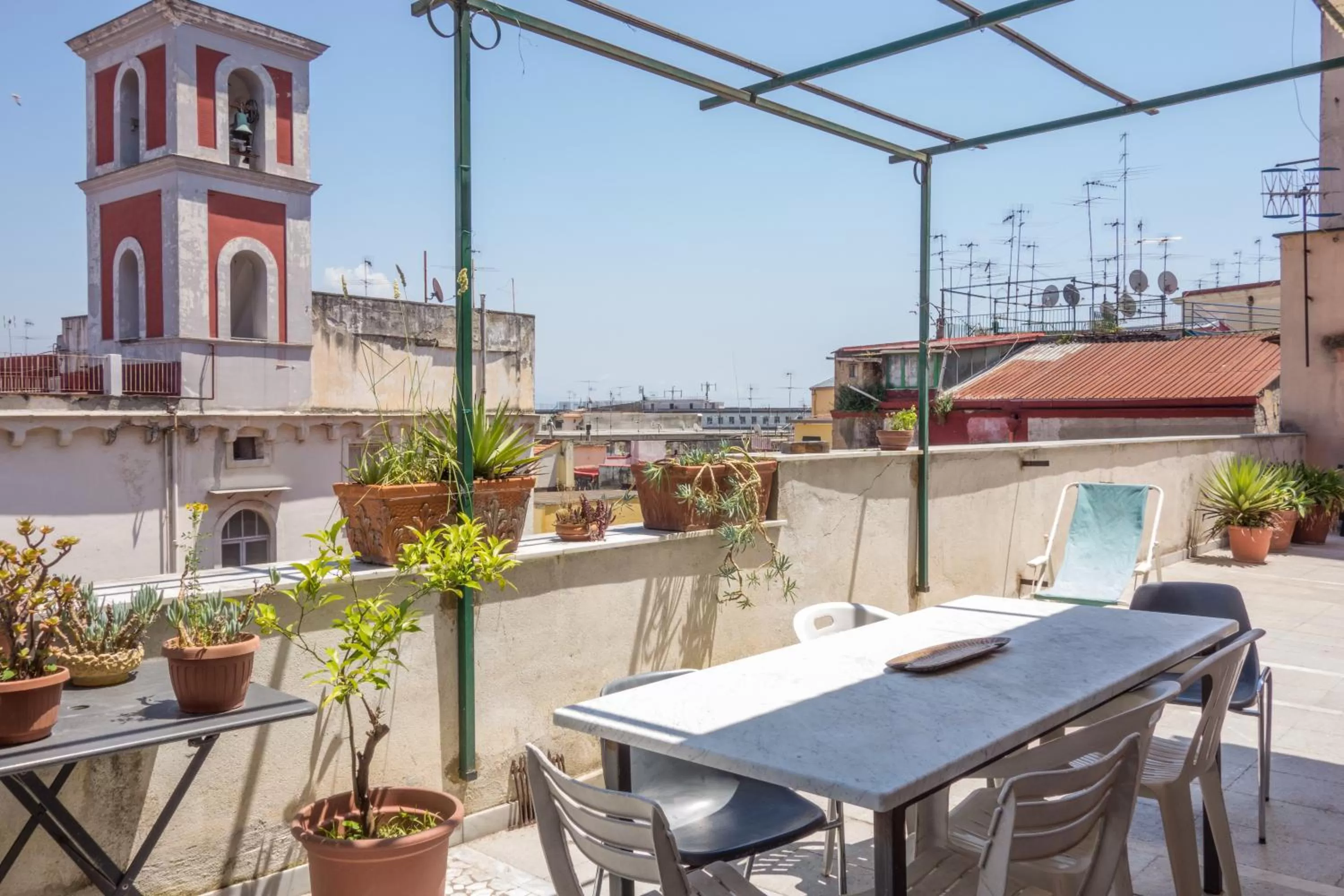 Balcony/Terrace in B&B Stella 10