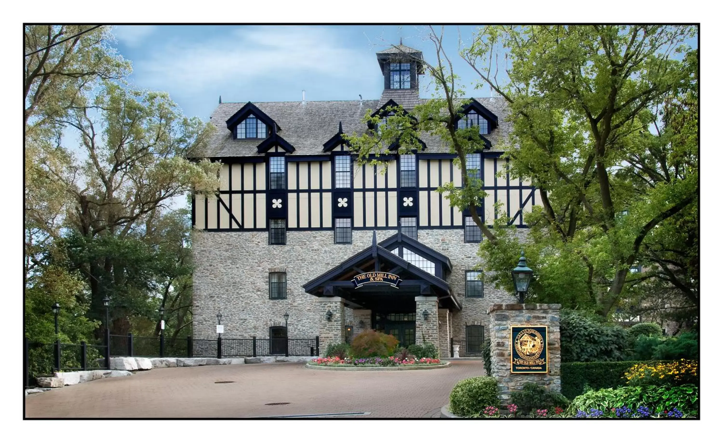 Facade/entrance, Property Building in Old Mill Toronto Hotel