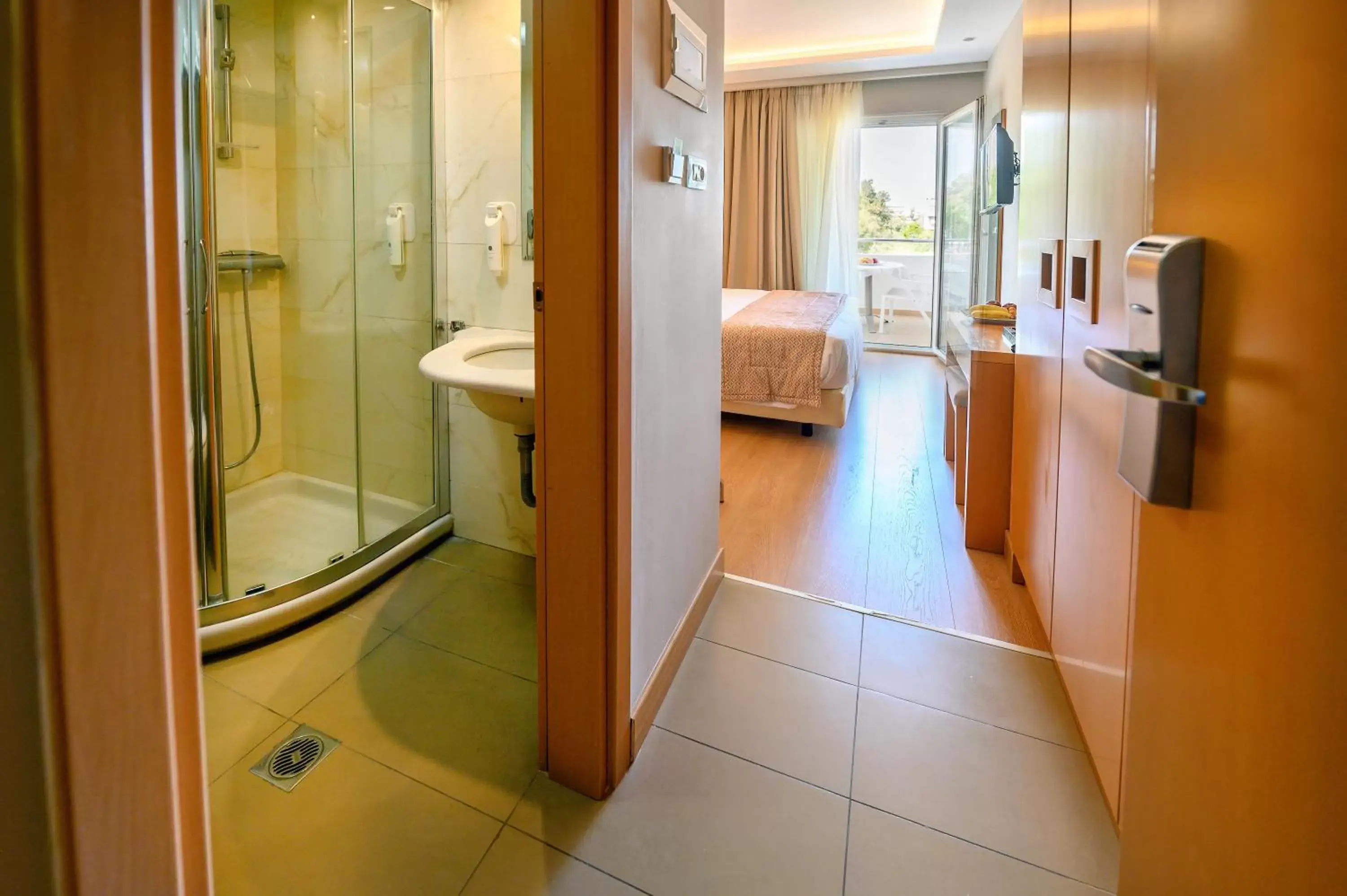 Photo of the whole room, Bathroom in Maritina Hotel