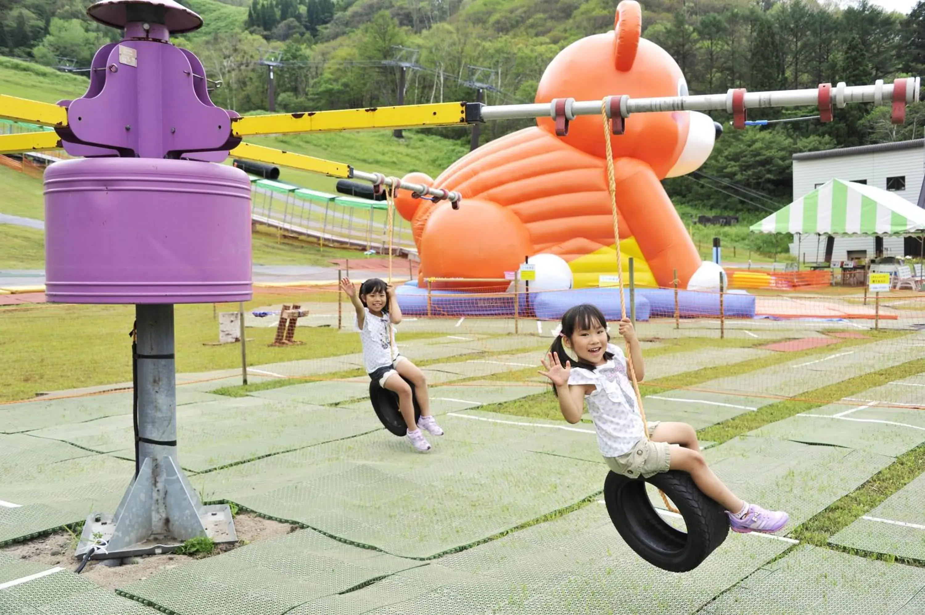 Children play ground in Hotel Tangram