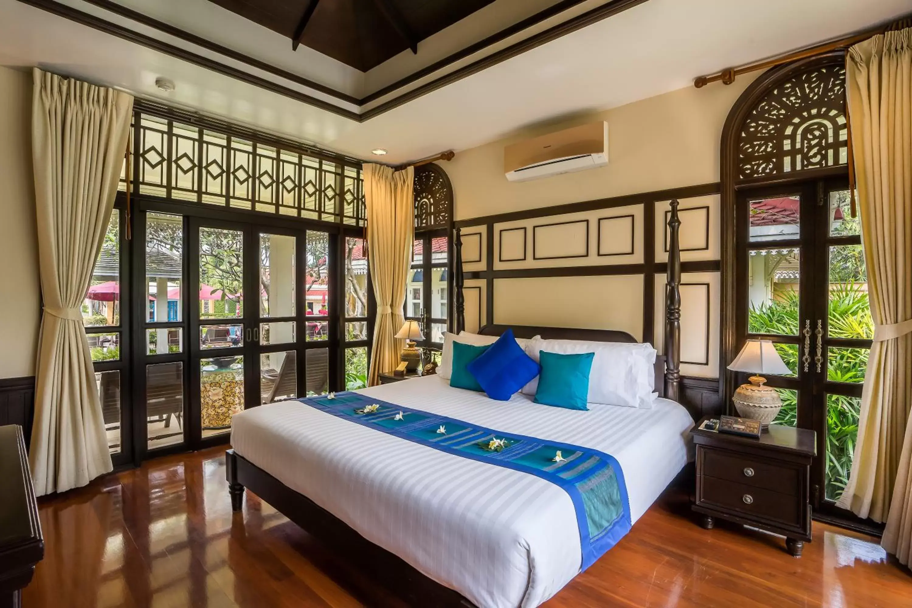 Bedroom, Bed in Wora Bura Hua Hin Resort & Spa - SHA Extra Plus