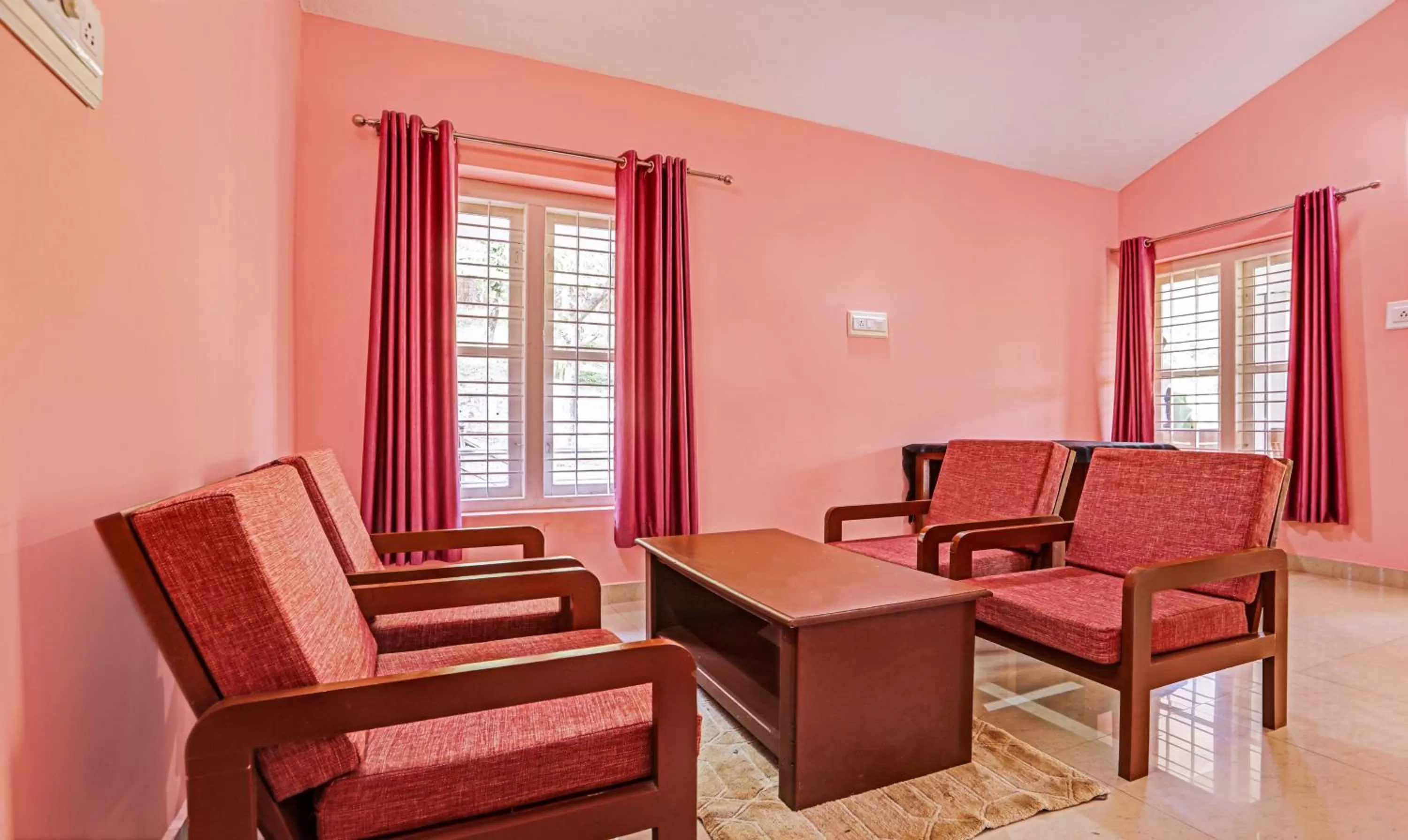 Seating Area in Treebo Trend Yajna Comforts