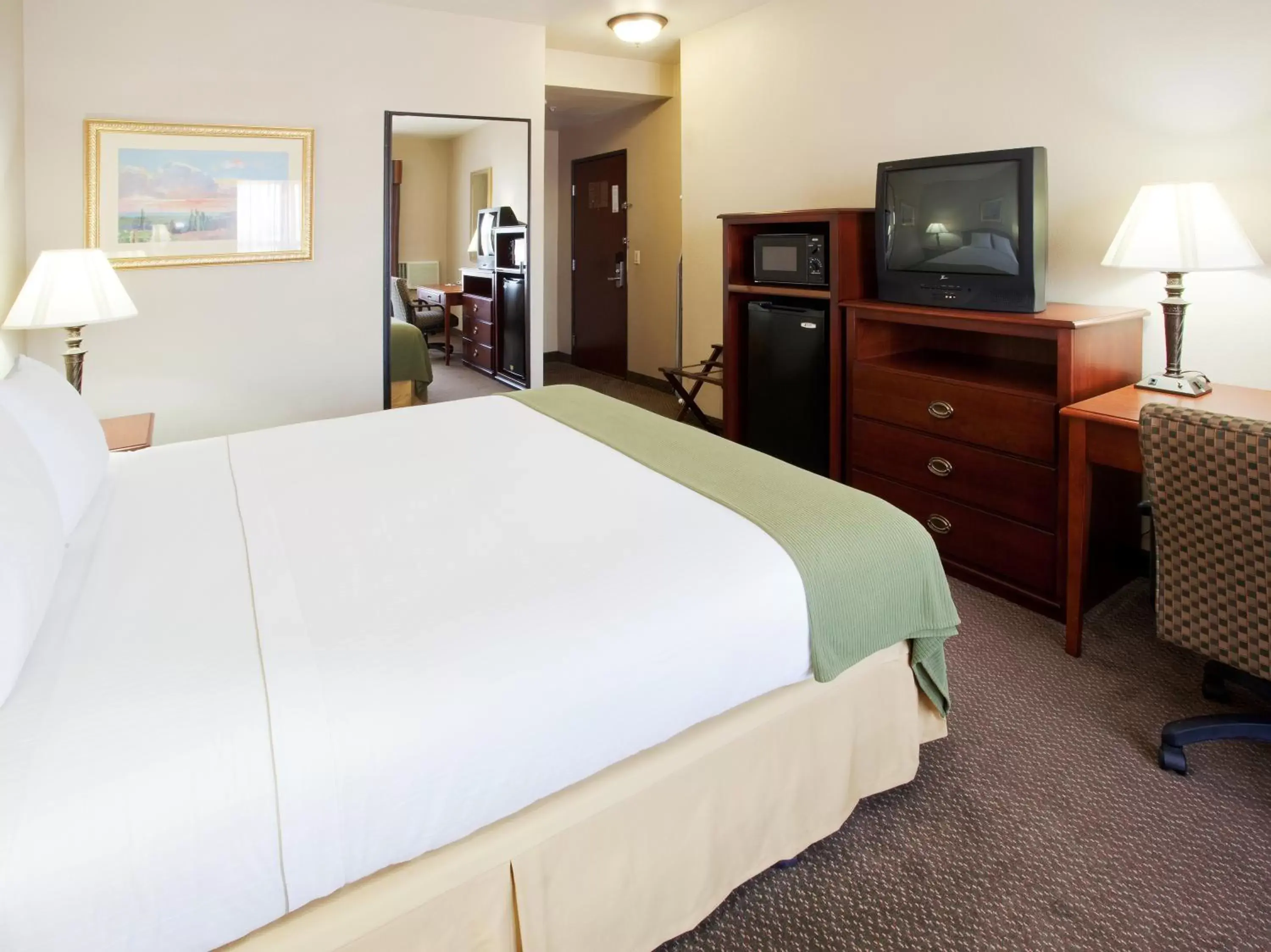 Photo of the whole room, Bed in Holiday Inn Express- West Sacramento, an IHG Hotel