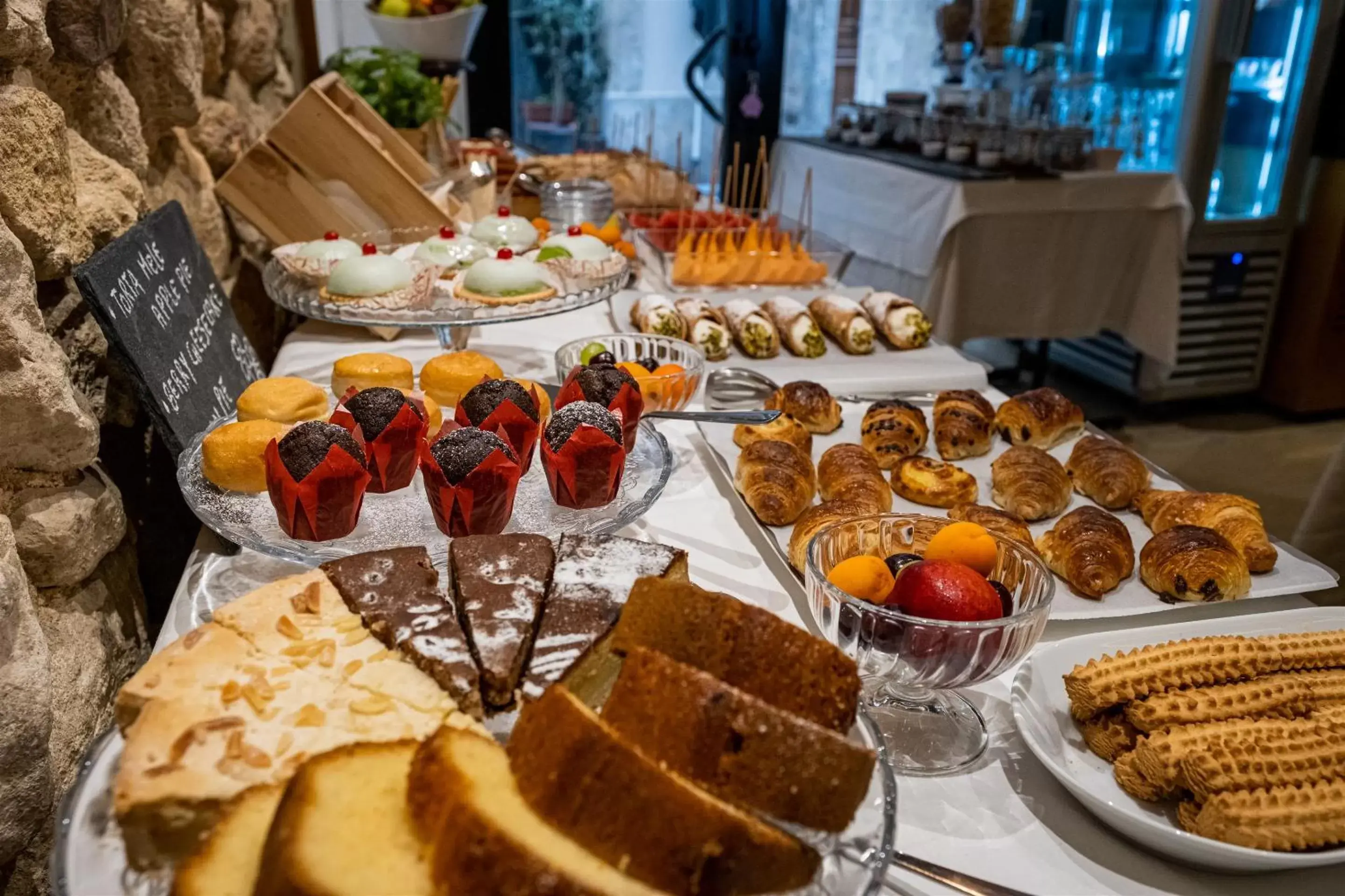 Continental breakfast in Palazzo Gilistro