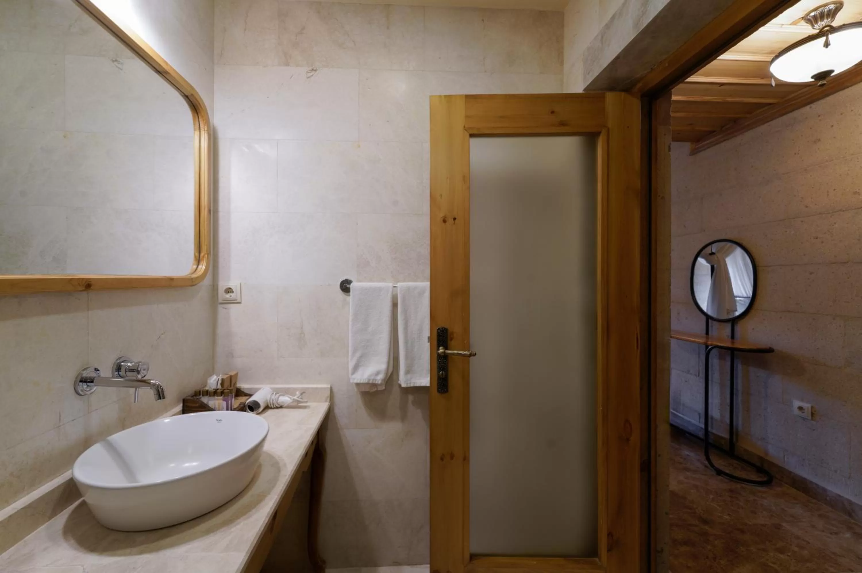 Bathroom in Cratus Stone Palace