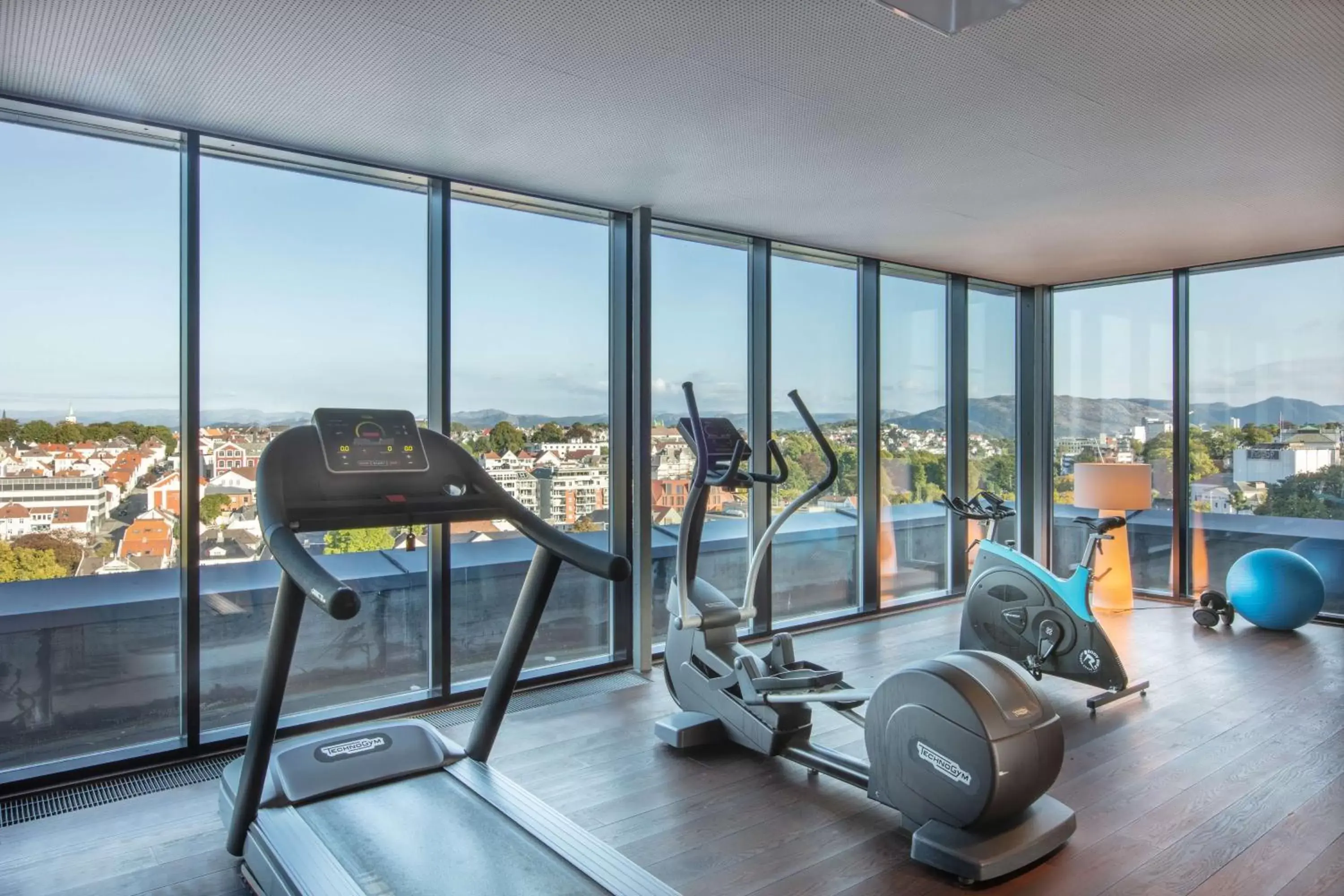 View (from property/room), Fitness Center/Facilities in Radisson Blu Atlantic Hotel, Stavanger