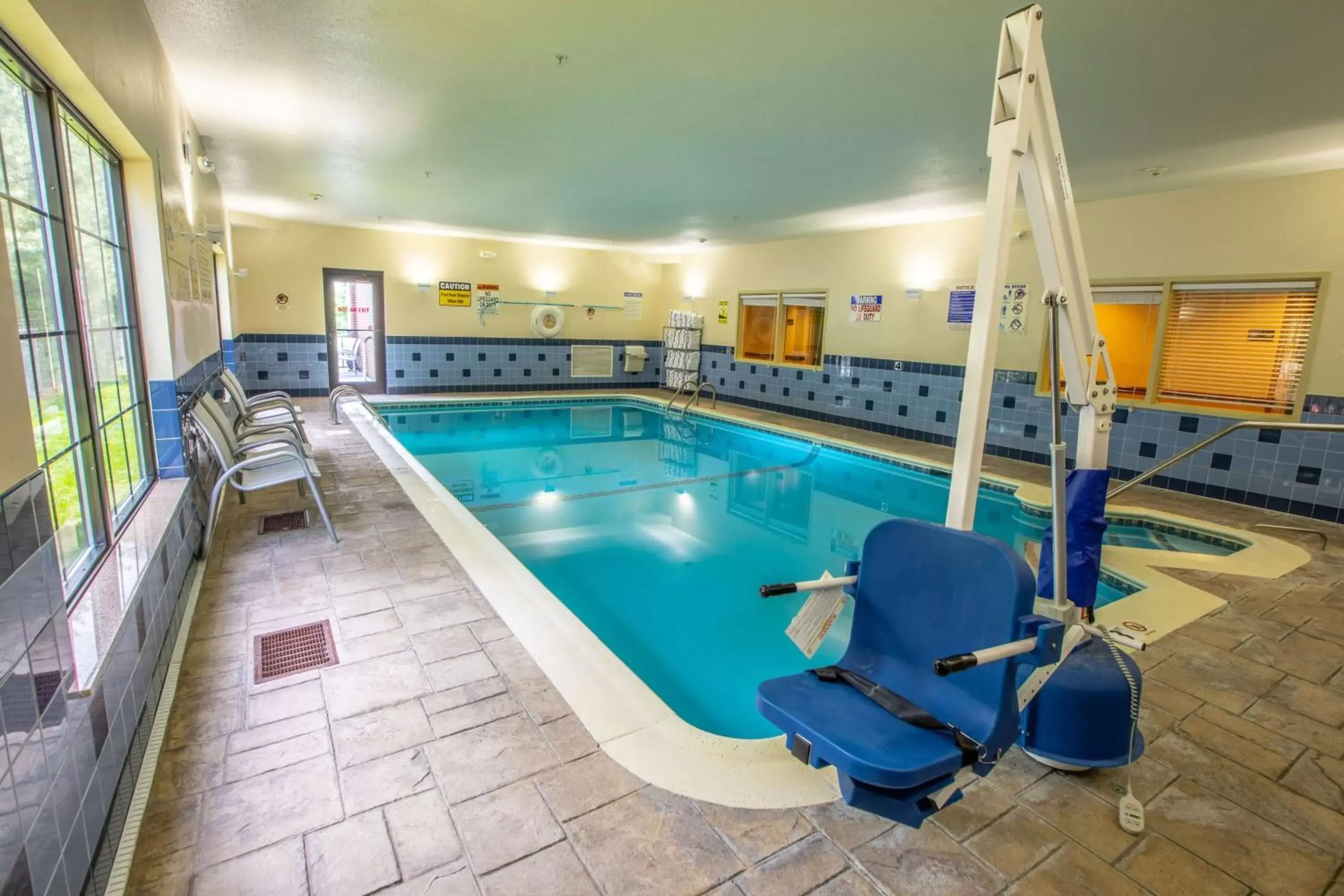 Pool view, Swimming Pool in Hampton Inn Hadley-Amherst Area