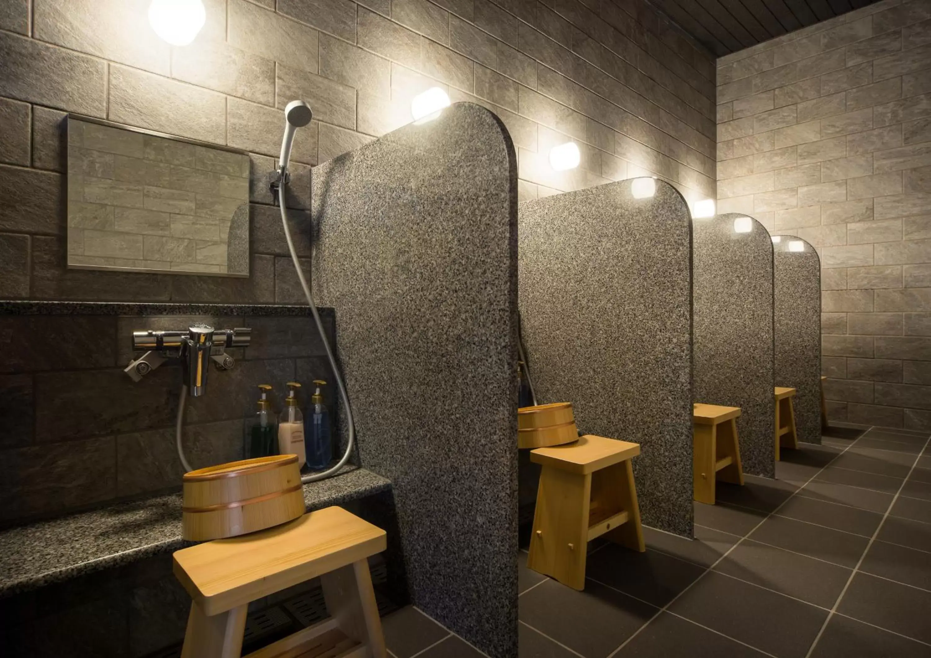 Hot Spring Bath, Bathroom in Holiday Inn Resort Shinano-Omachi Kuroyon, an IHG Hotel