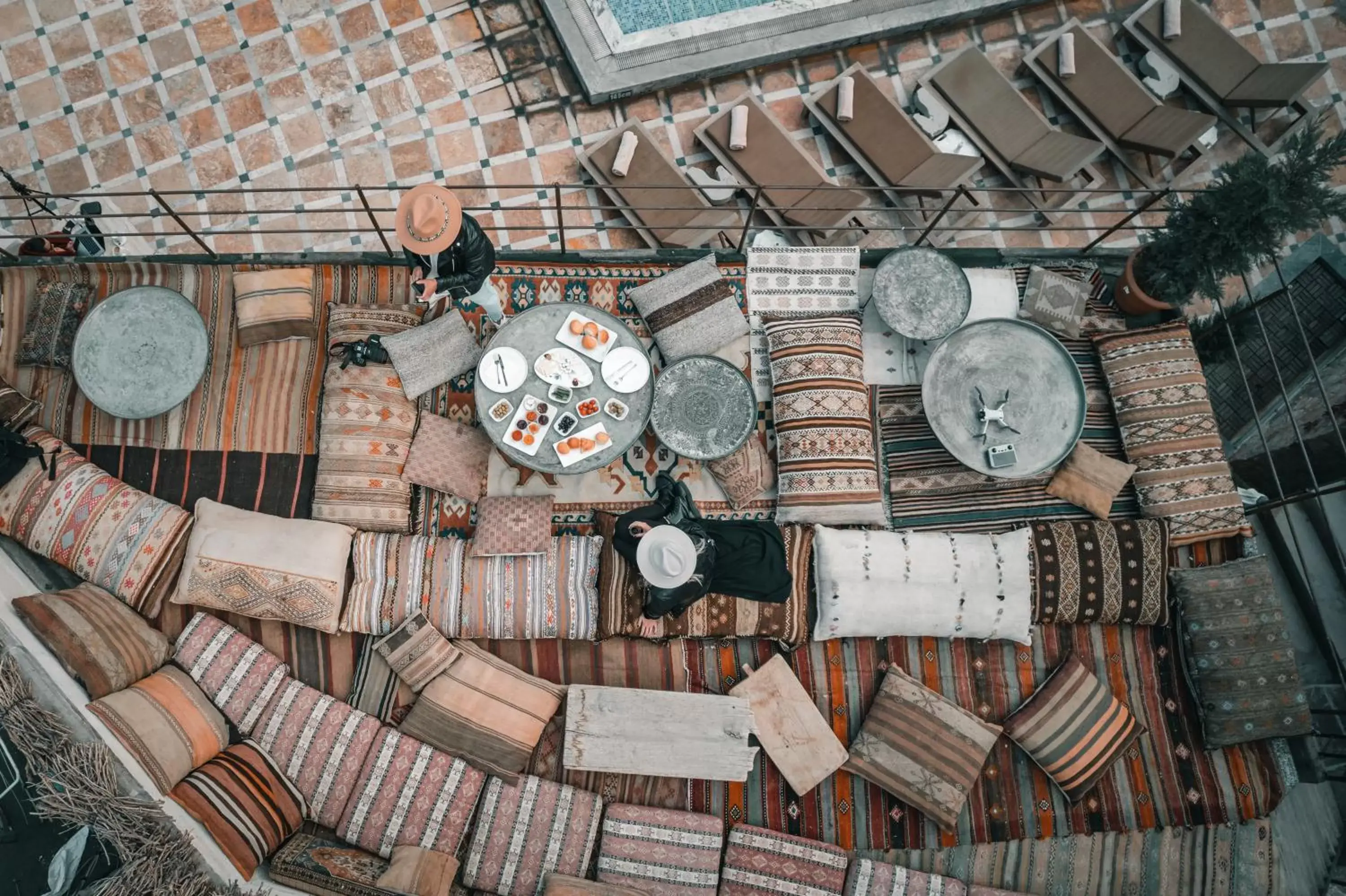 Balcony/Terrace, Bird's-eye View in Local Cave House Hotel