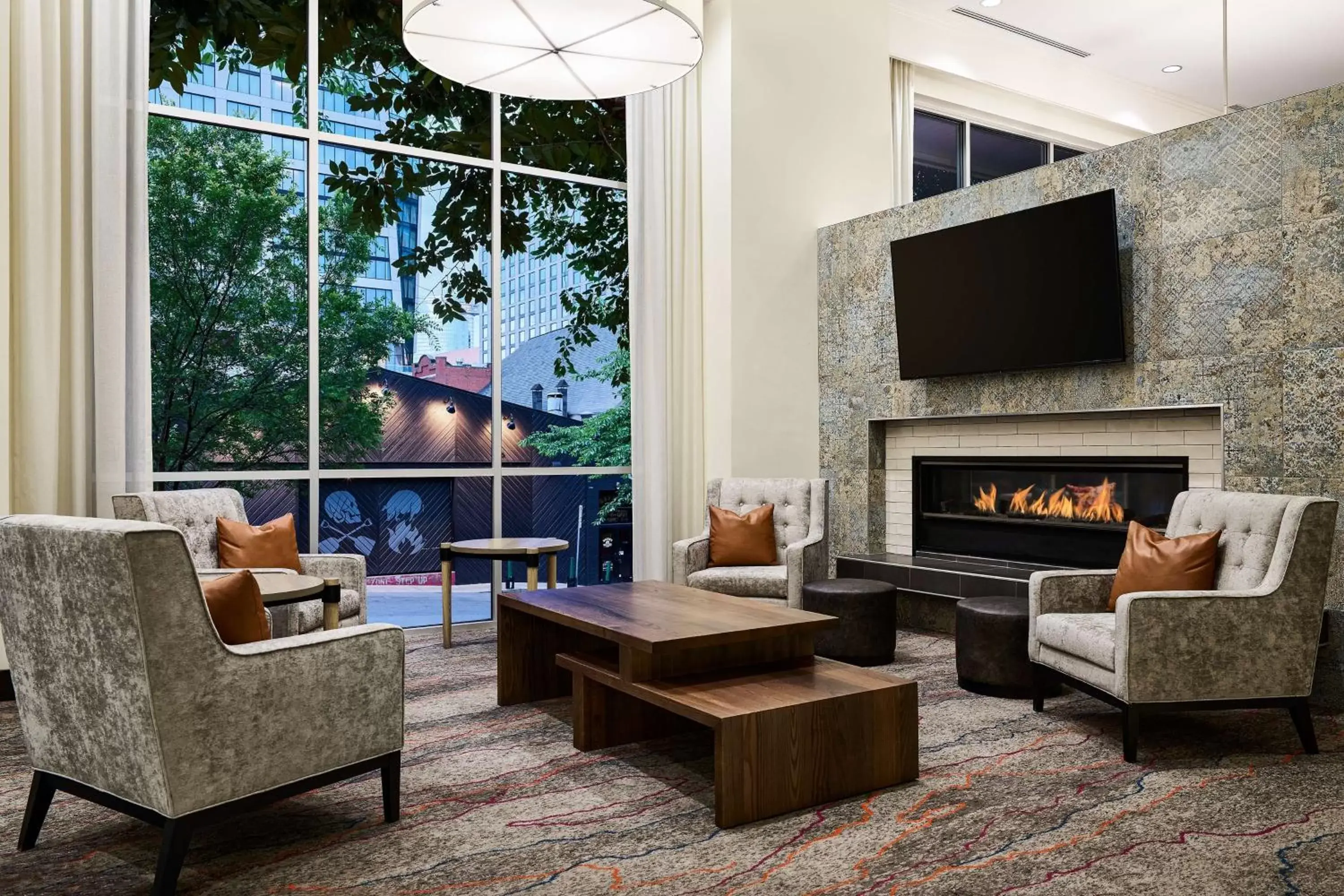 Lobby or reception, Seating Area in Hilton Garden Inn Nashville Downtown/Convention Center