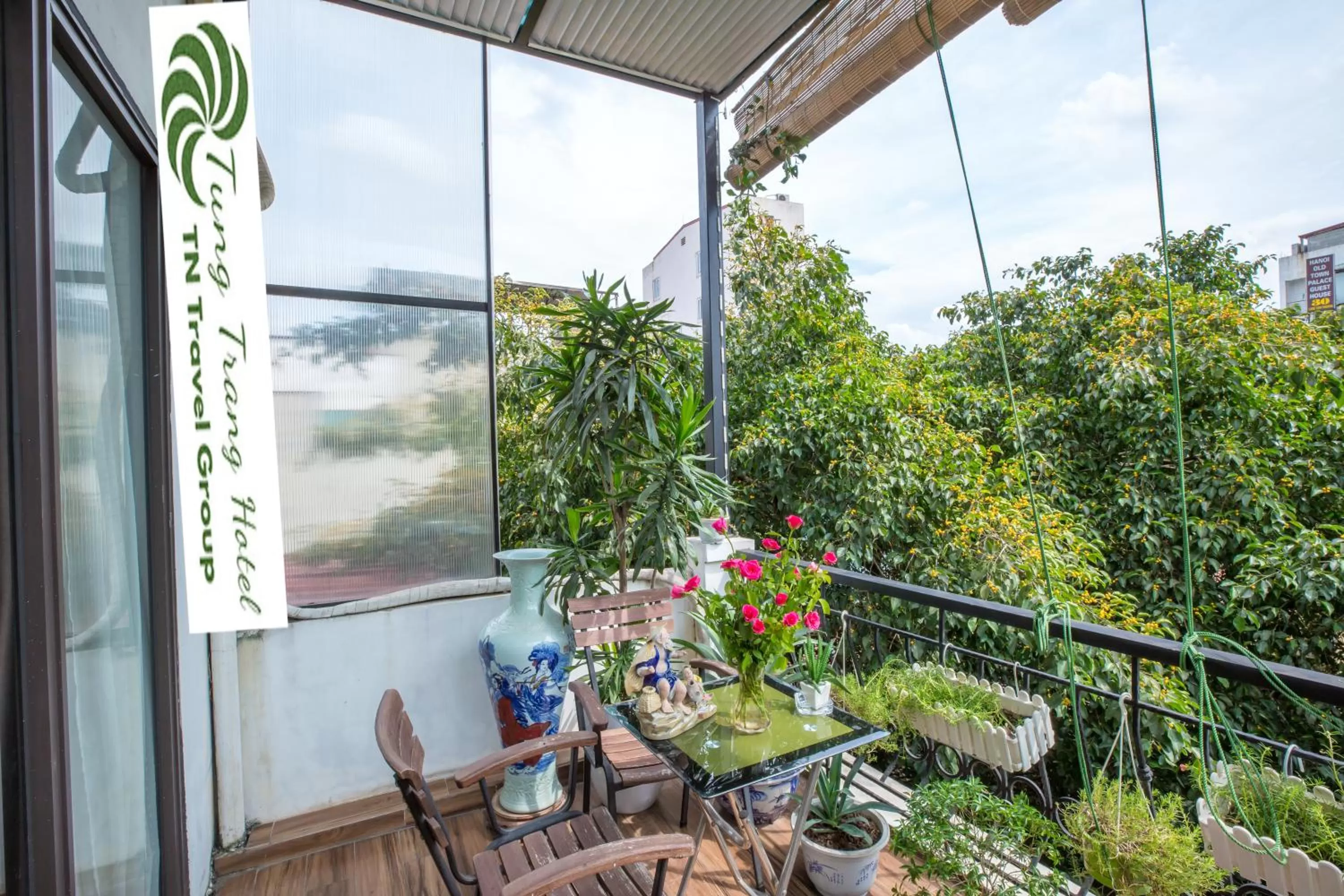 Balcony/Terrace in Tung Trang Hotel