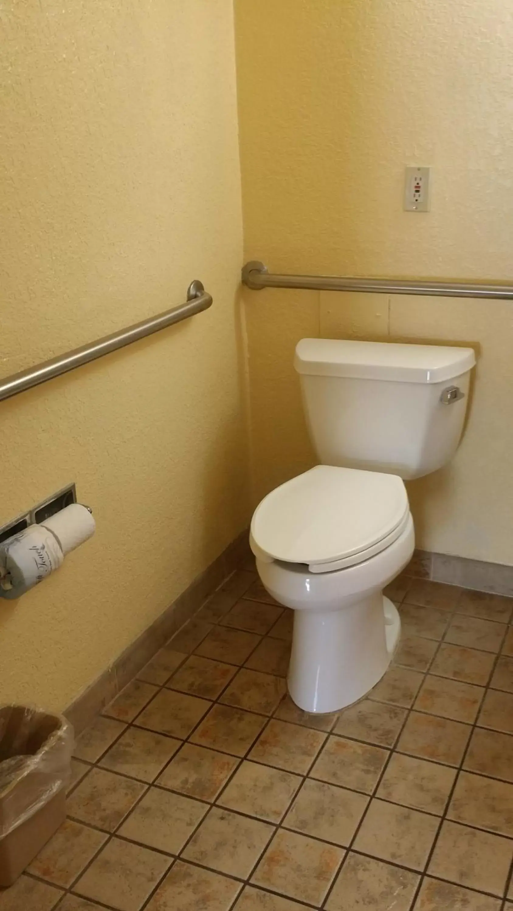Toilet, Bathroom in Days Inn by Wyndham Cocoa Cruiseport West At I-95/524