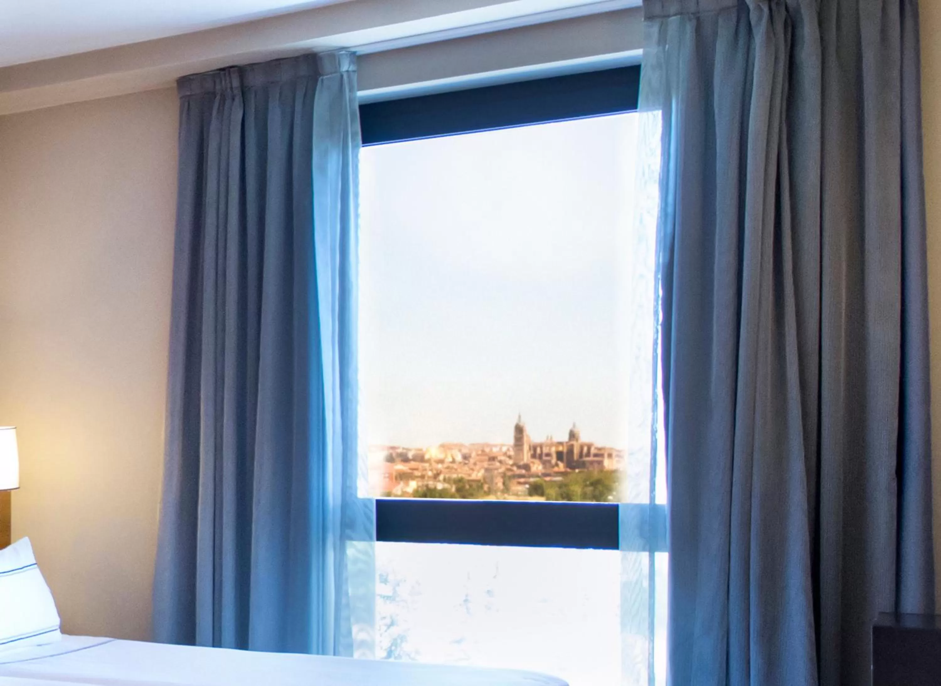 City view, Bed in Hotel Salamanca Montalvo