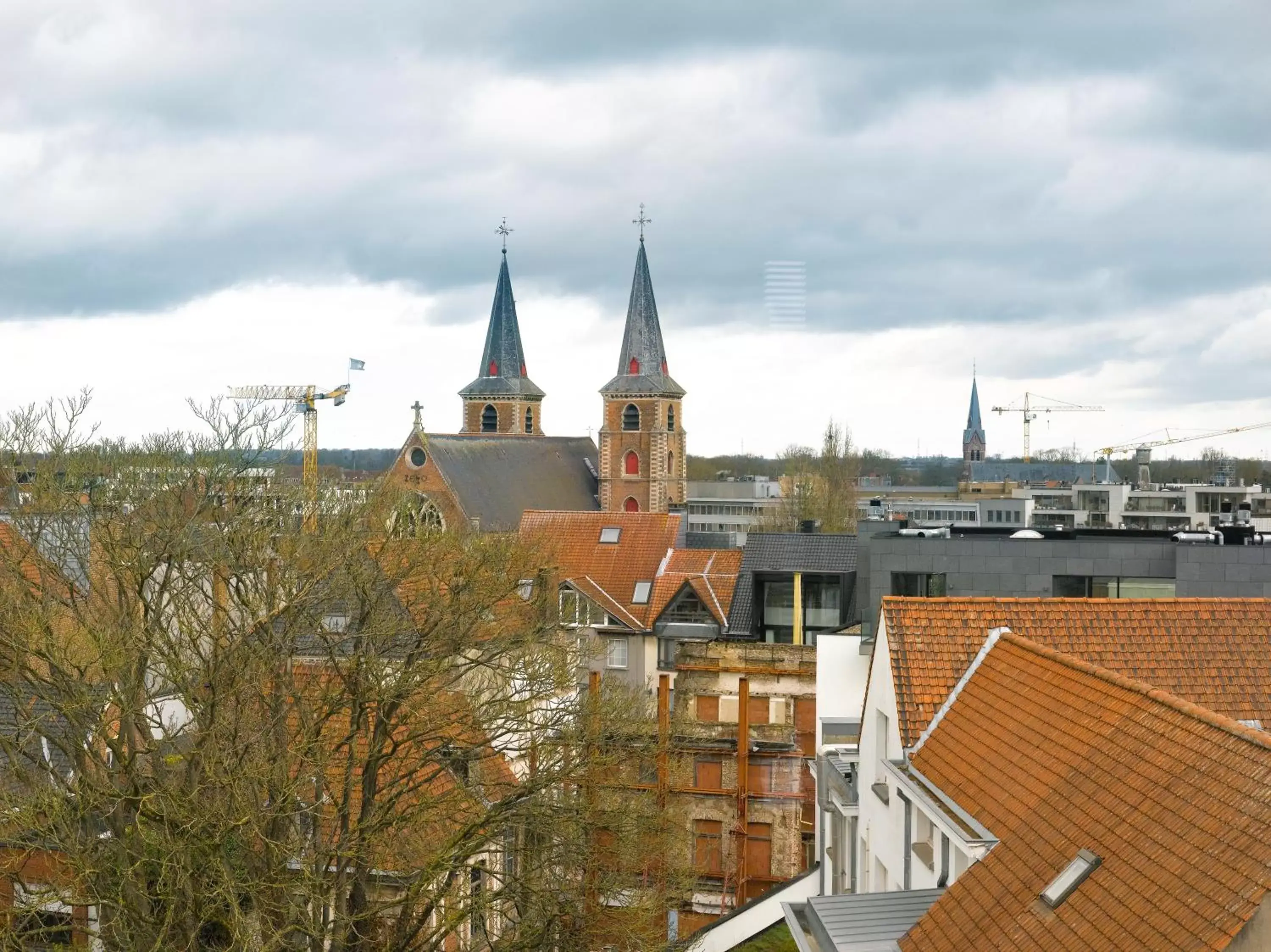 City view in Hotel Damier Kortrijk