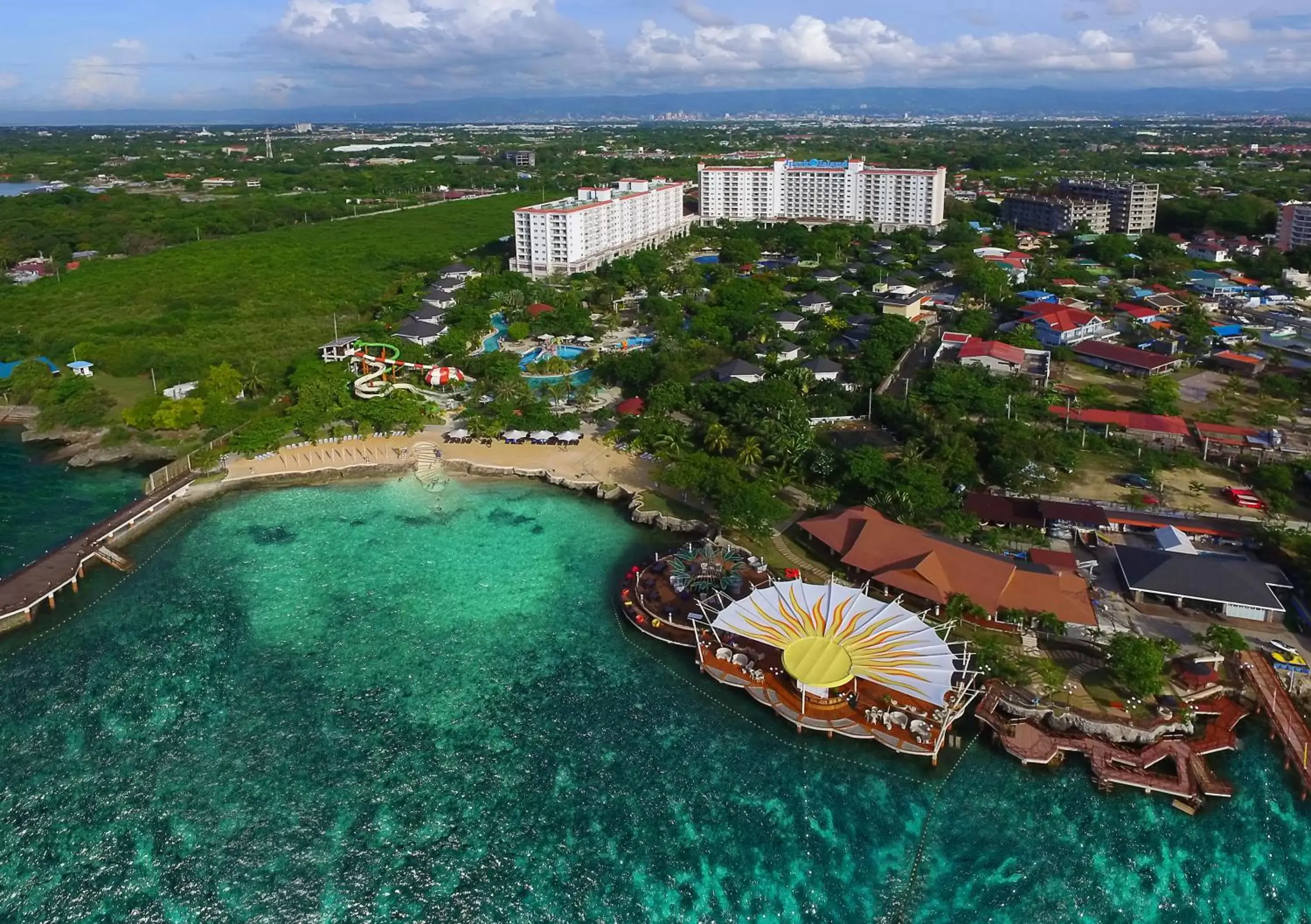 View (from property/room) in Jpark Island Resort & Waterpark Cebu View (from property/room) in Jpark Island Resort & Waterpark Cebu