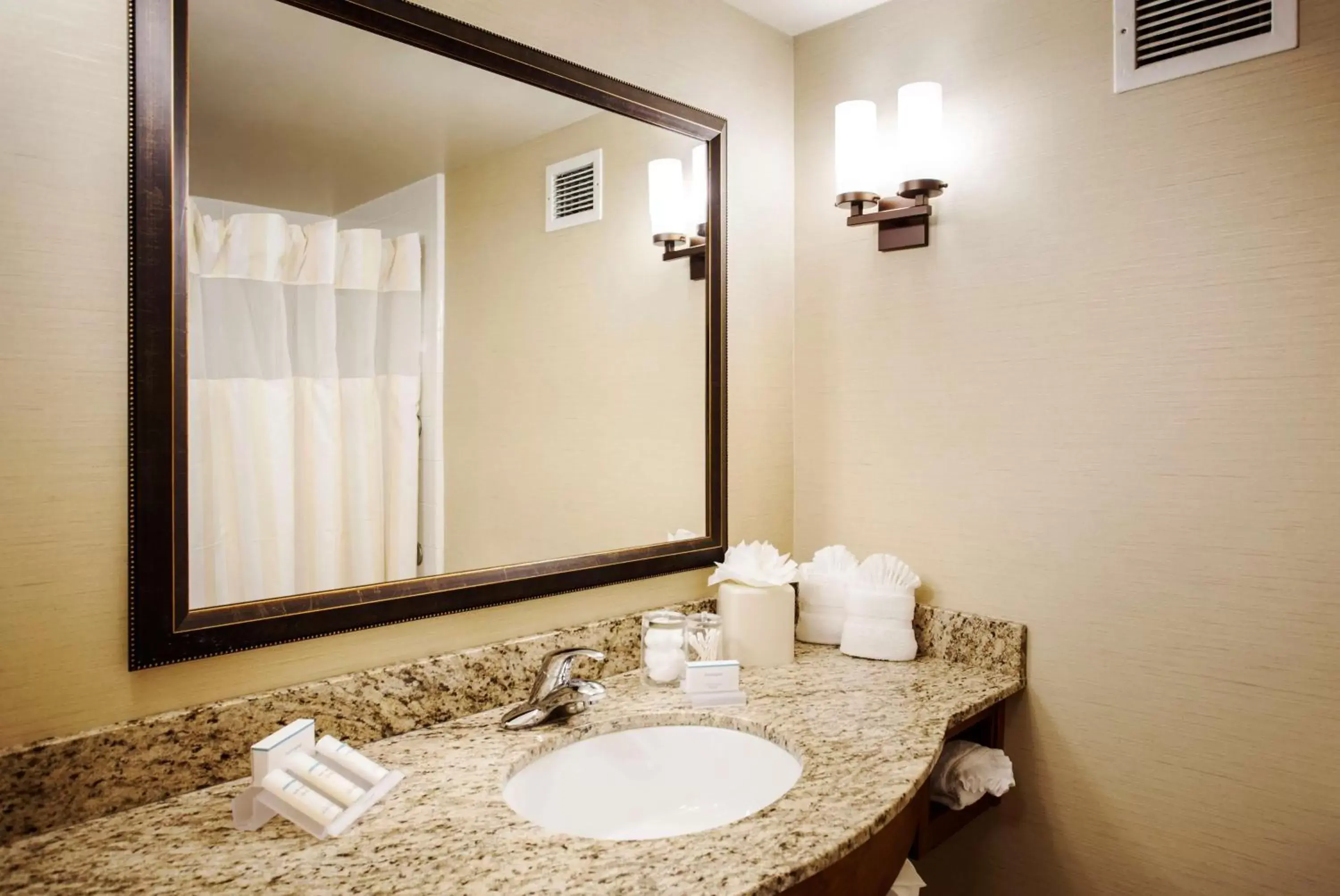 Bathroom in Hilton Garden Inn Denver Airport