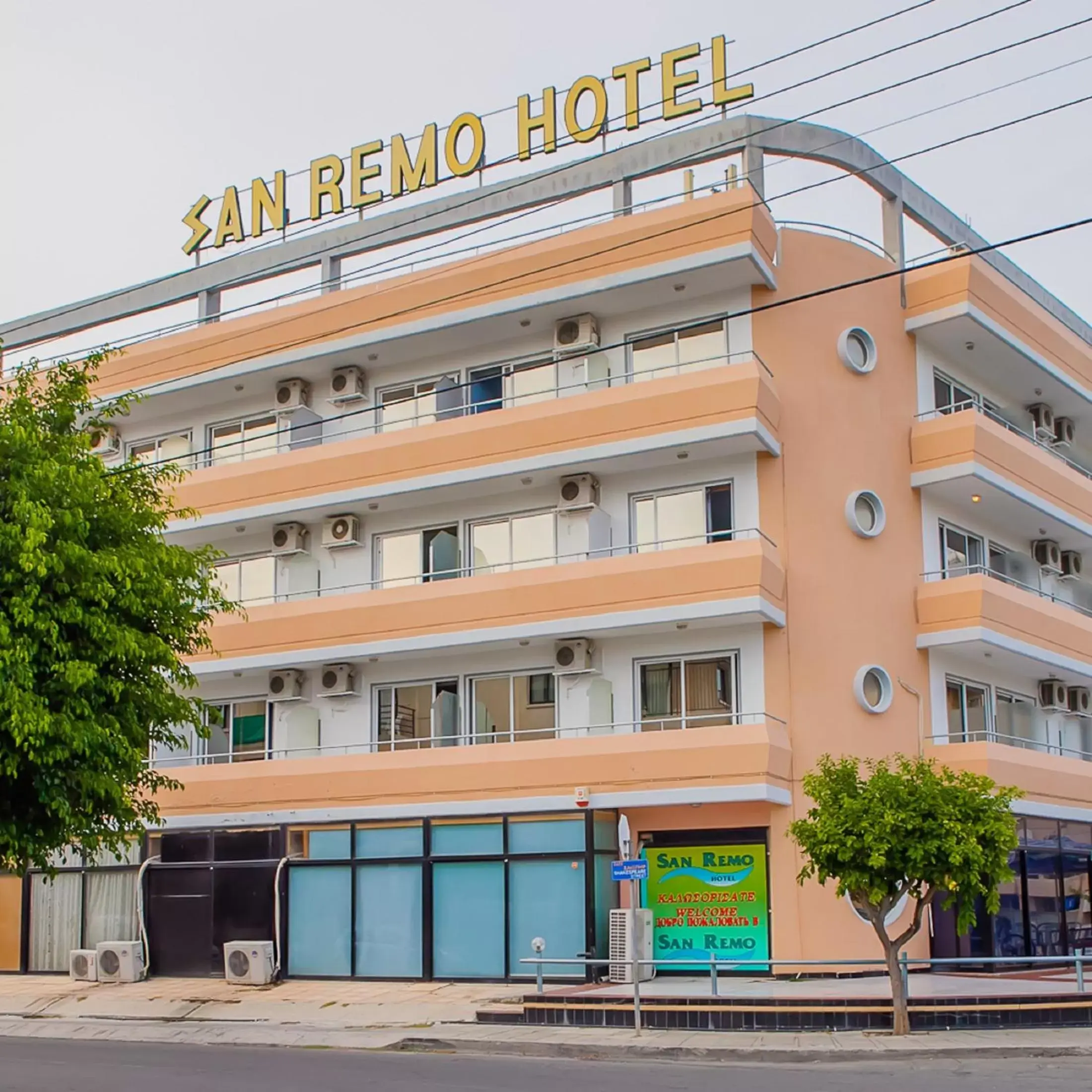 Property building in San Remo Hotel