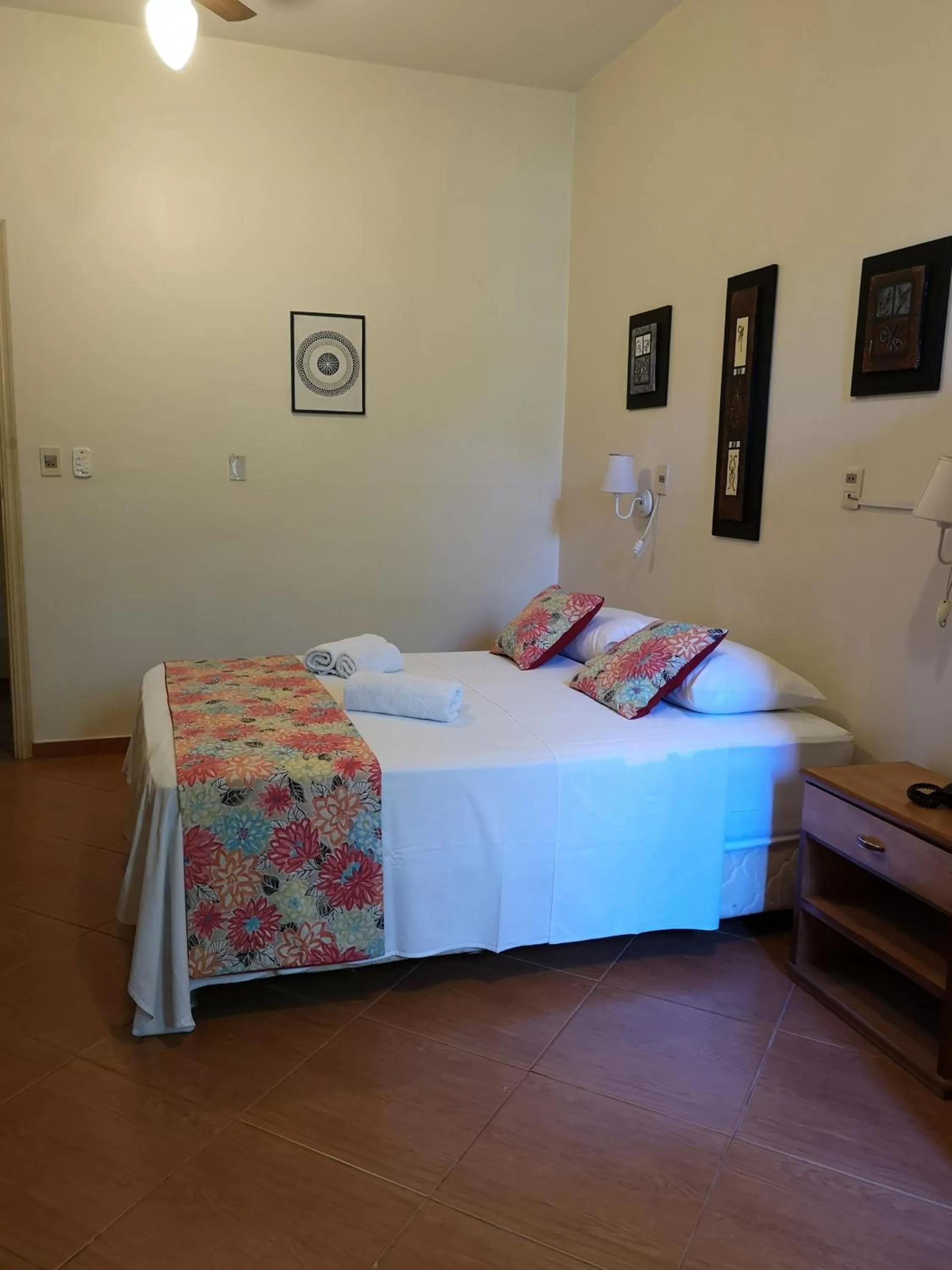 Bed in Las Orquideas Parque Hotel