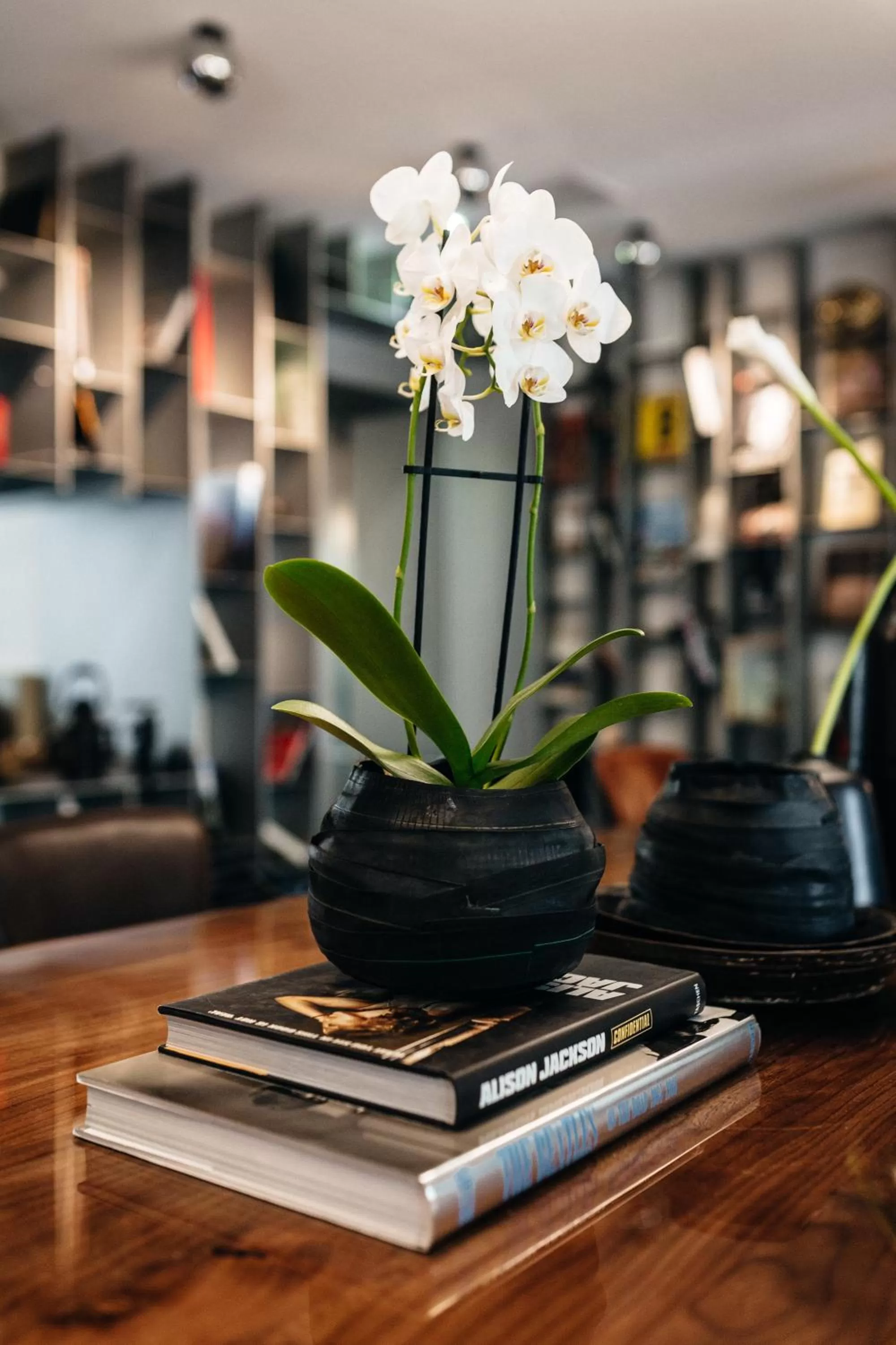 Library in Sir Savigny Hotel, part of Sircle Collection