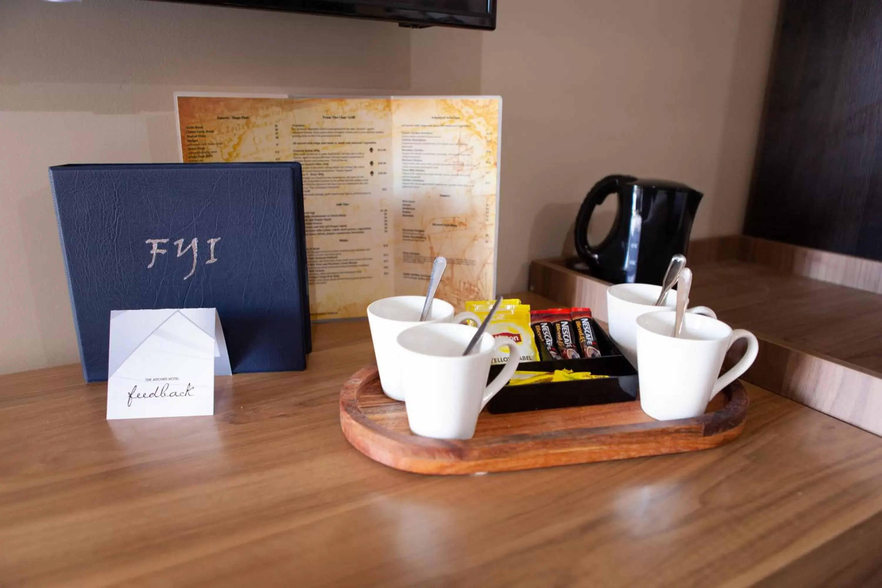 Coffee/tea facilities in Nightcap at Archer Hotel