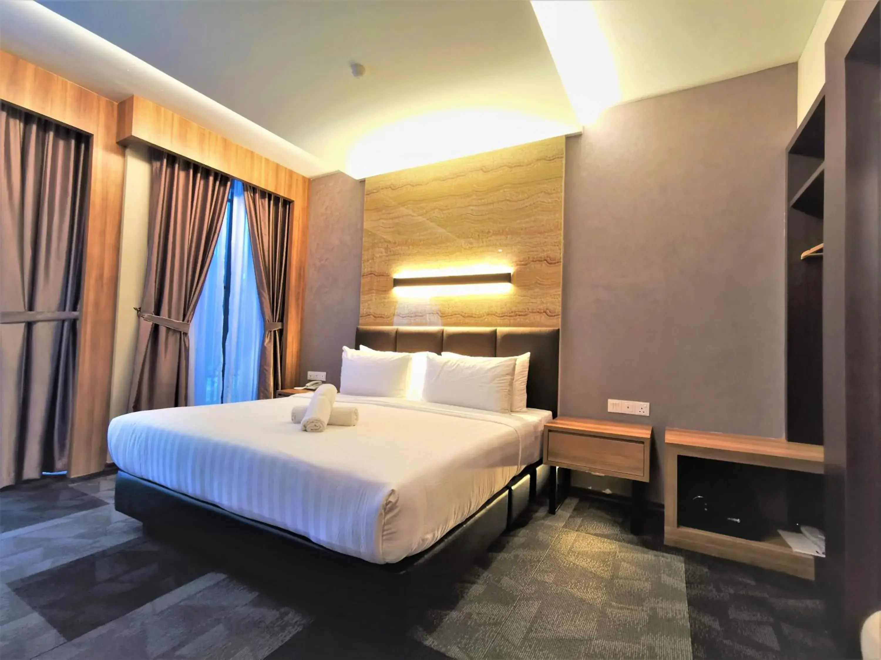 Bed in Prestigo Hotel - Johor Bharu Bed in Prestigo Hotel - Johor Bharu