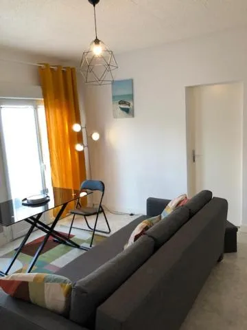 Seating area in Hôtel Beau Rivage