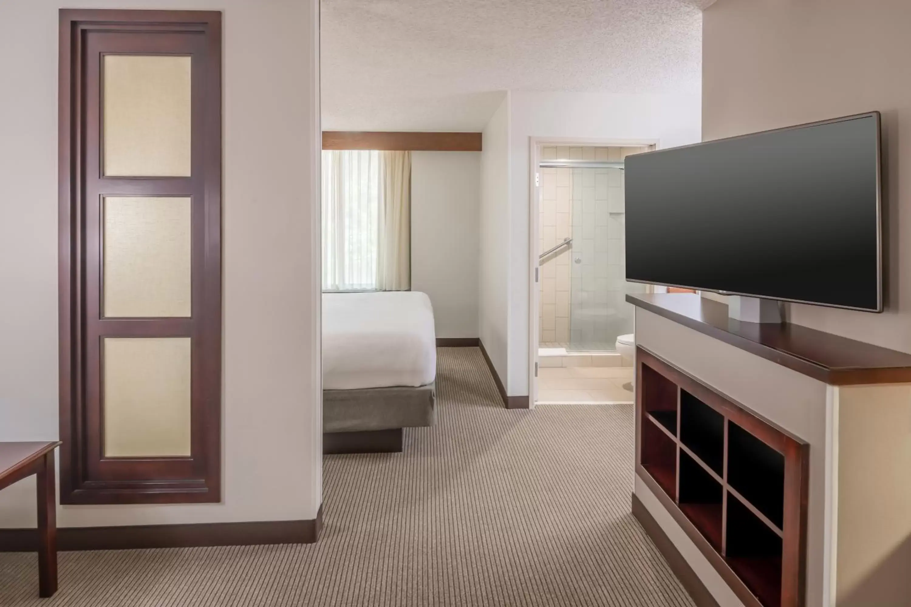 Photo of the whole room, TV/Entertainment Center in Hyatt Place College Station