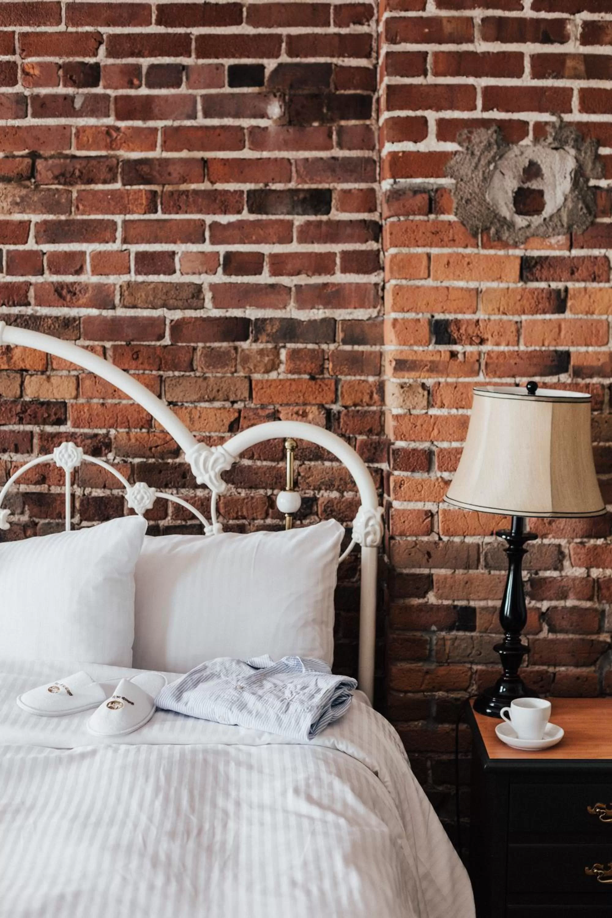 Bed in Auberge du Vieux Port by Gray Collection