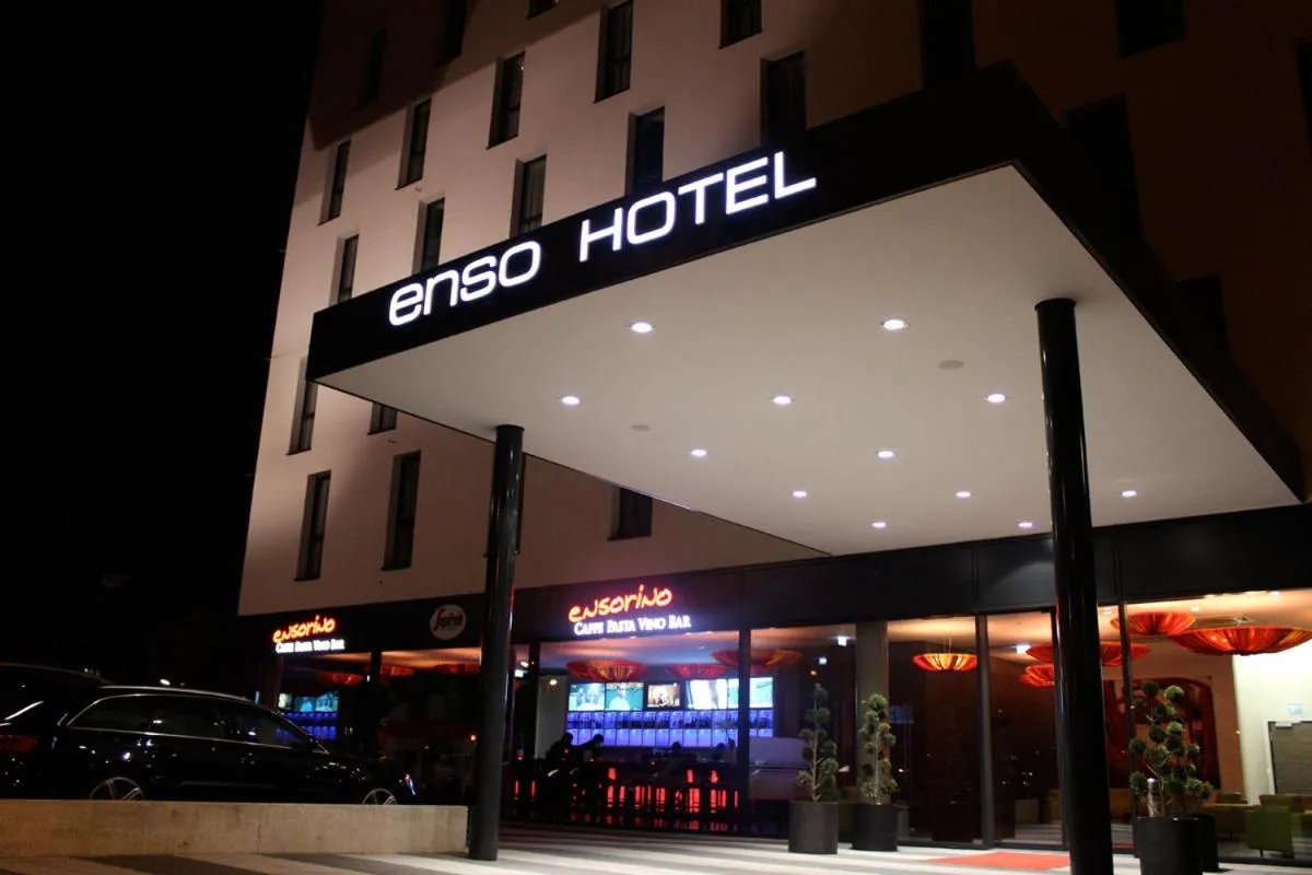 Facade/entrance in enso Hotel
