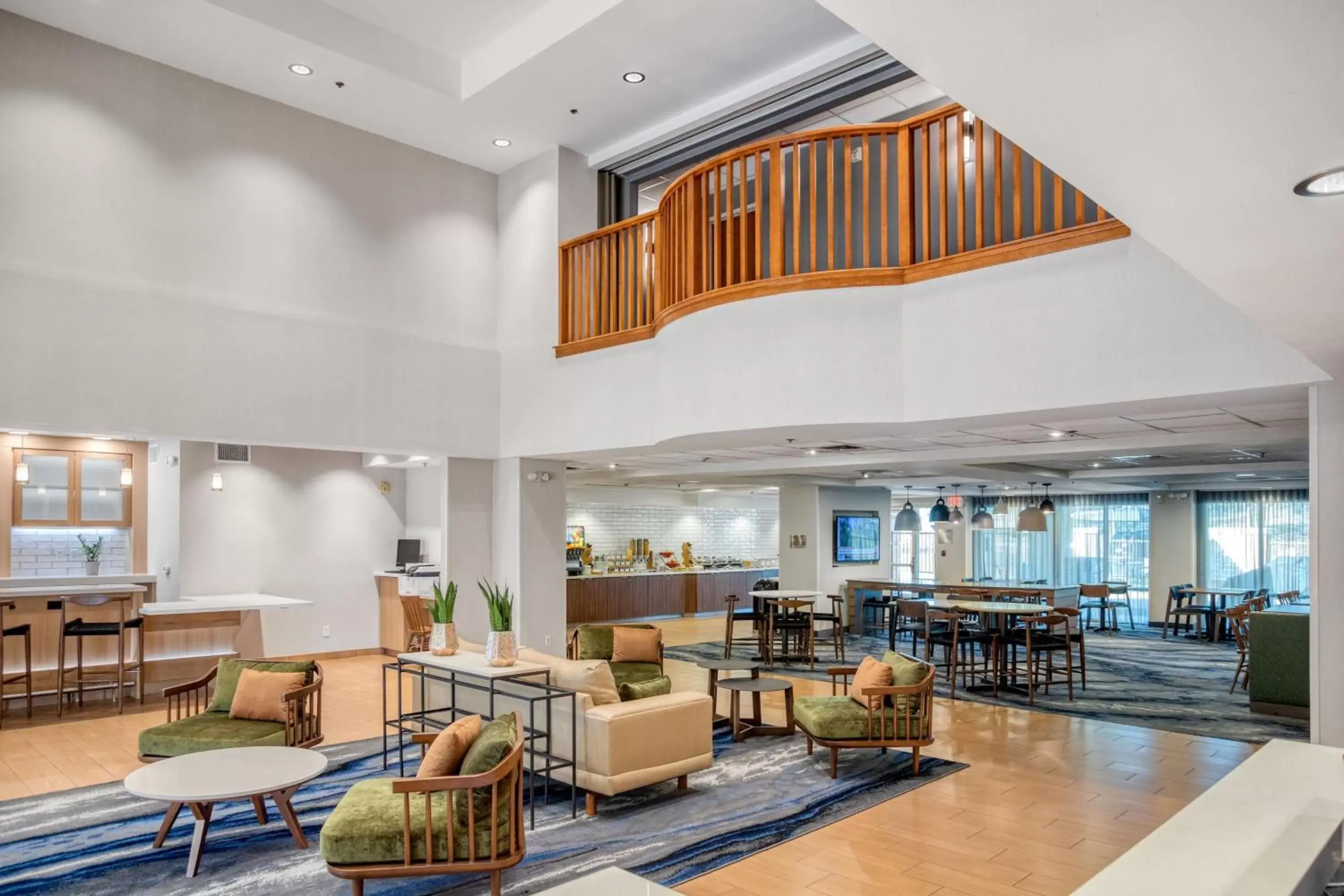 Lobby or reception in Fairfield Inn & Suites Rancho Cordova