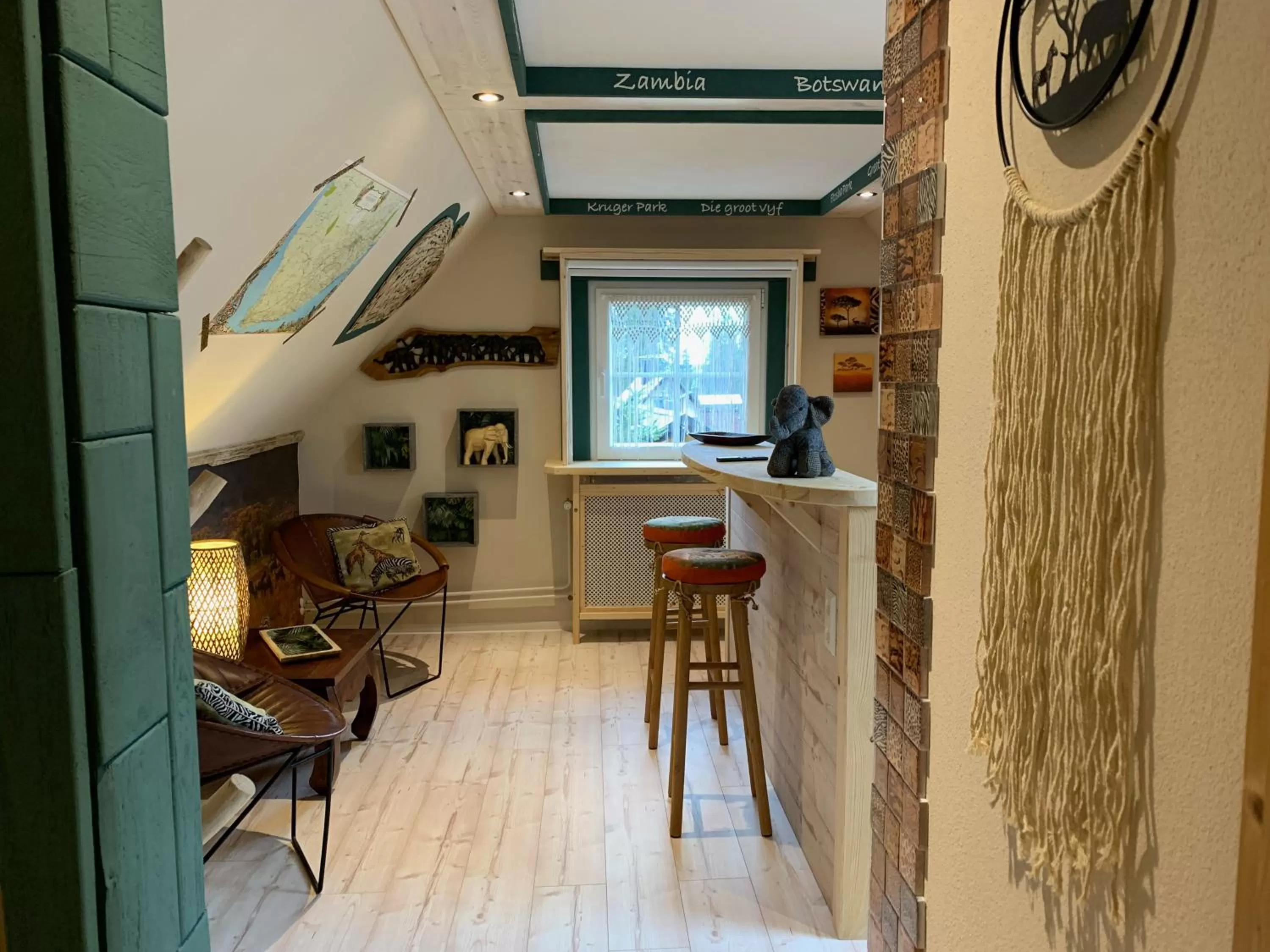 Seating area in Haus Sonneck