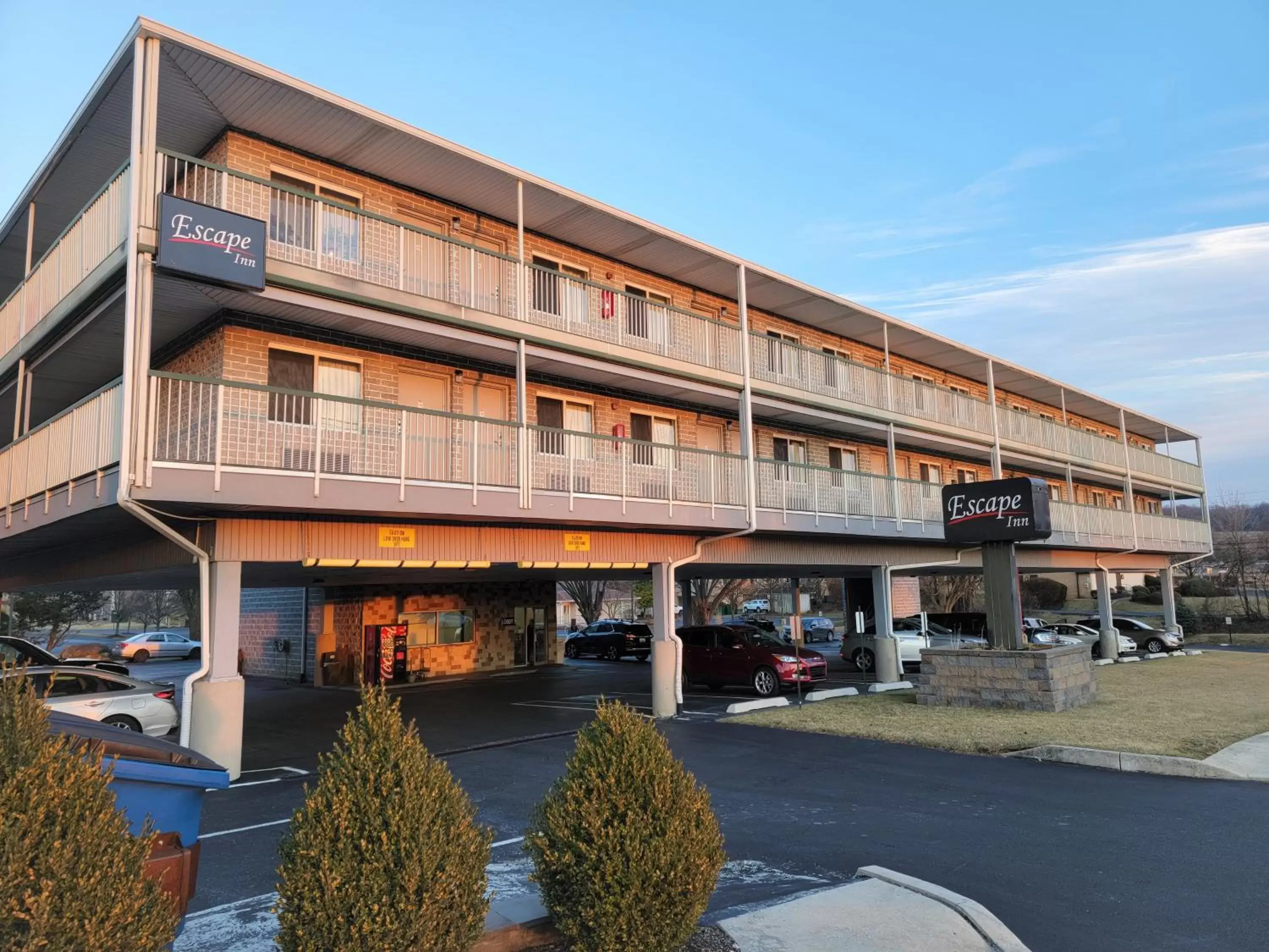 Property Building in Escape Inn Hershey