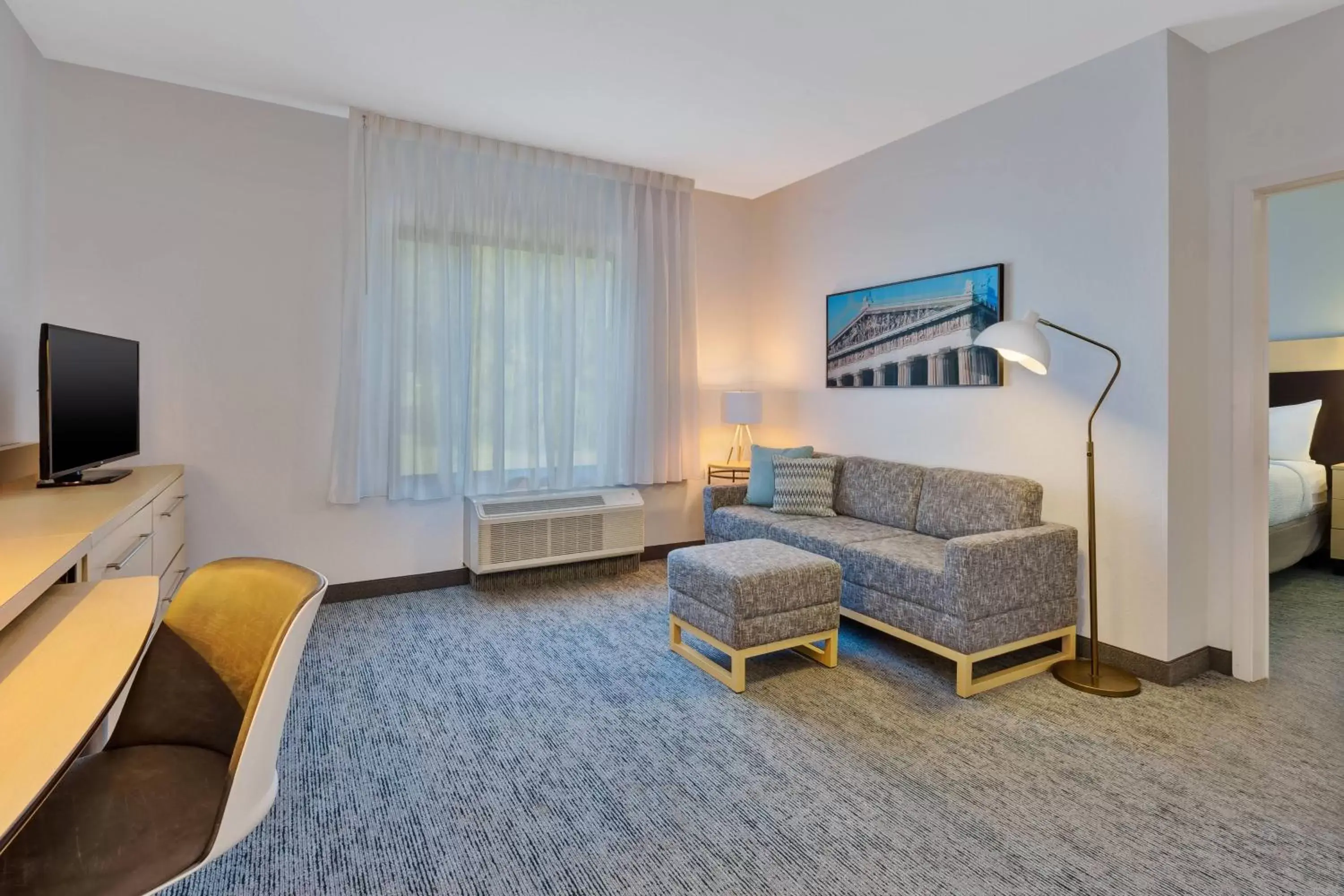 Bedroom, Seating Area in TownePlace Suites by Marriott Nashville Airport